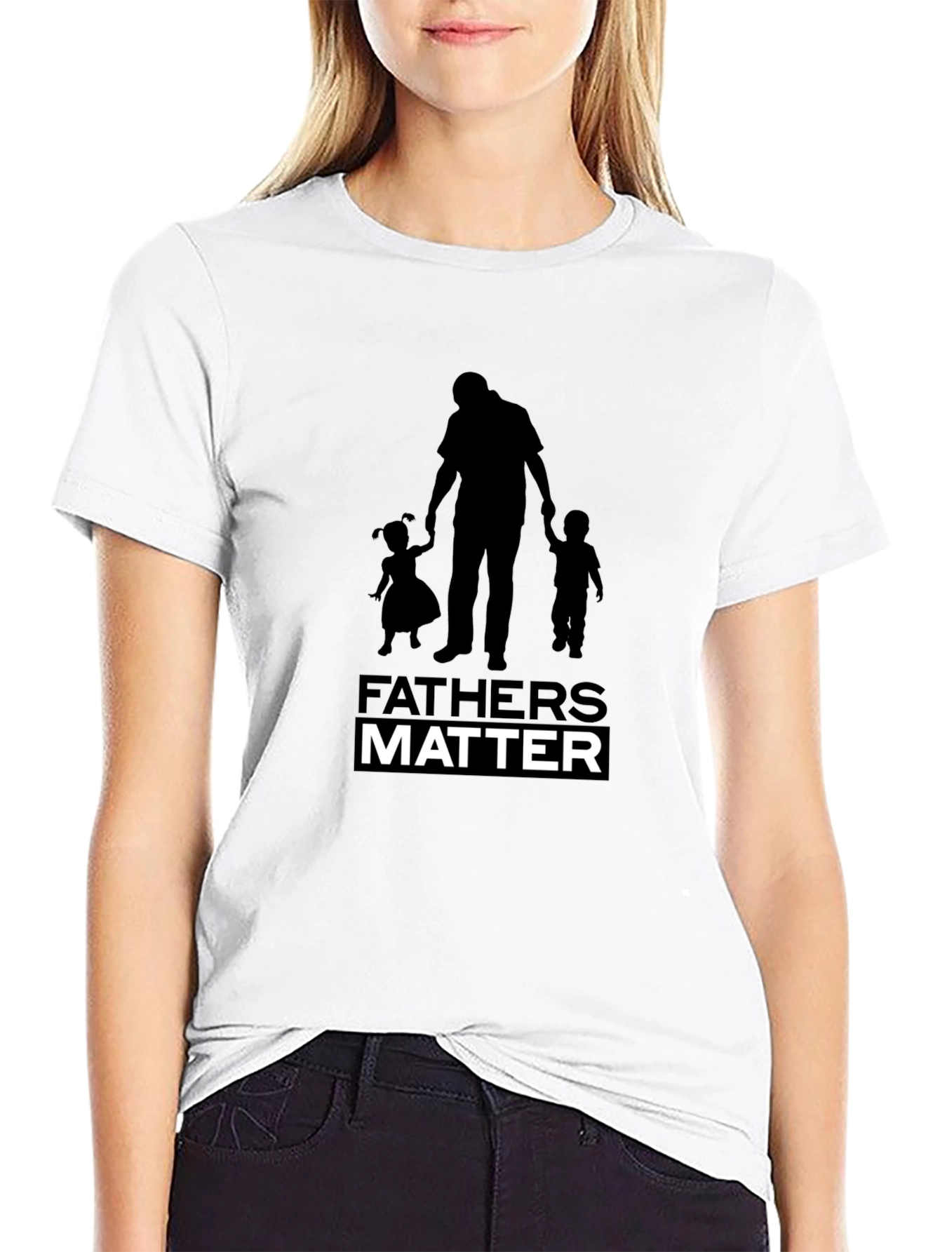 Fathers Matter Black Graphic Tee