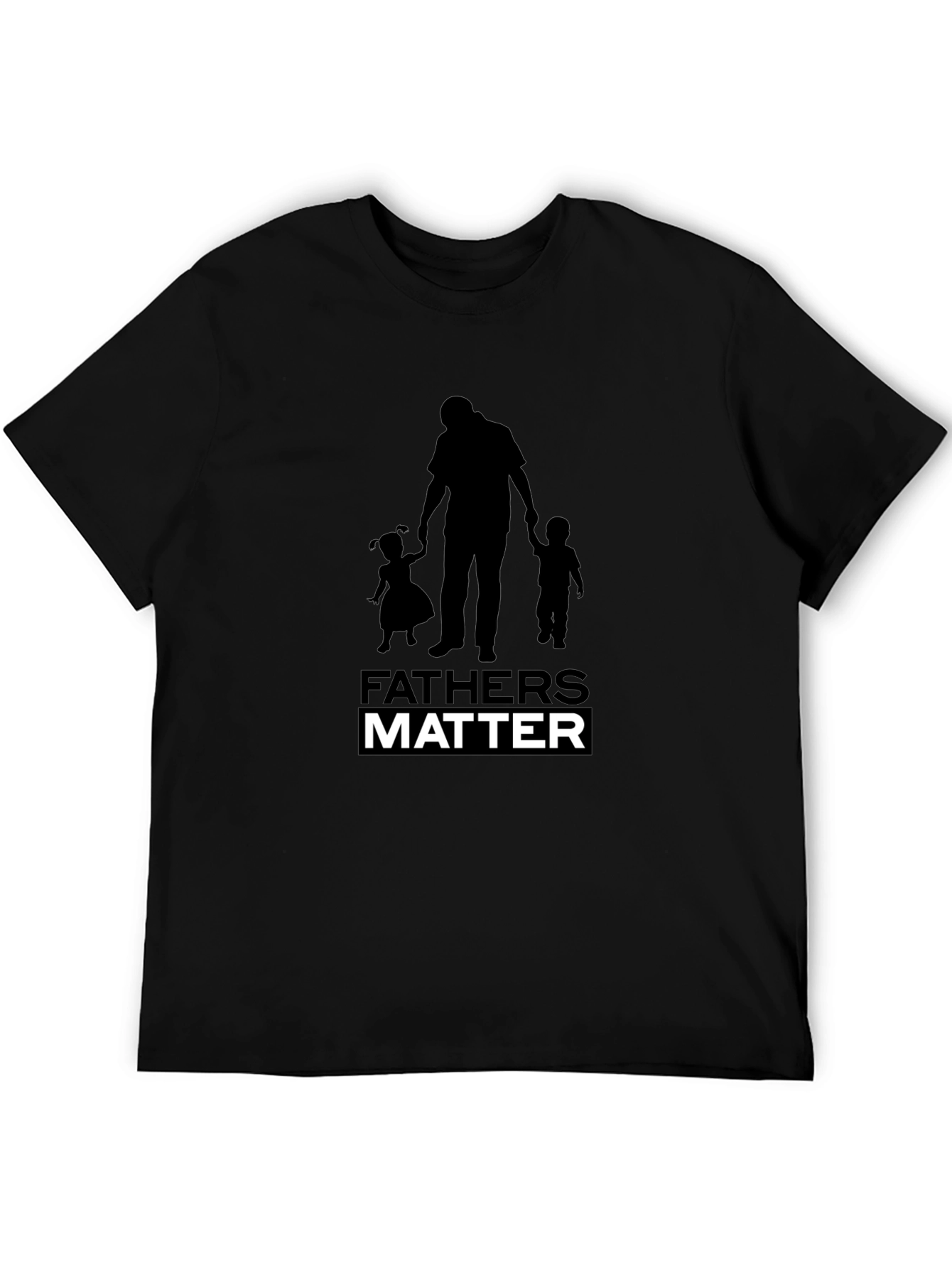 Fathers Matter Black Graphic Tee