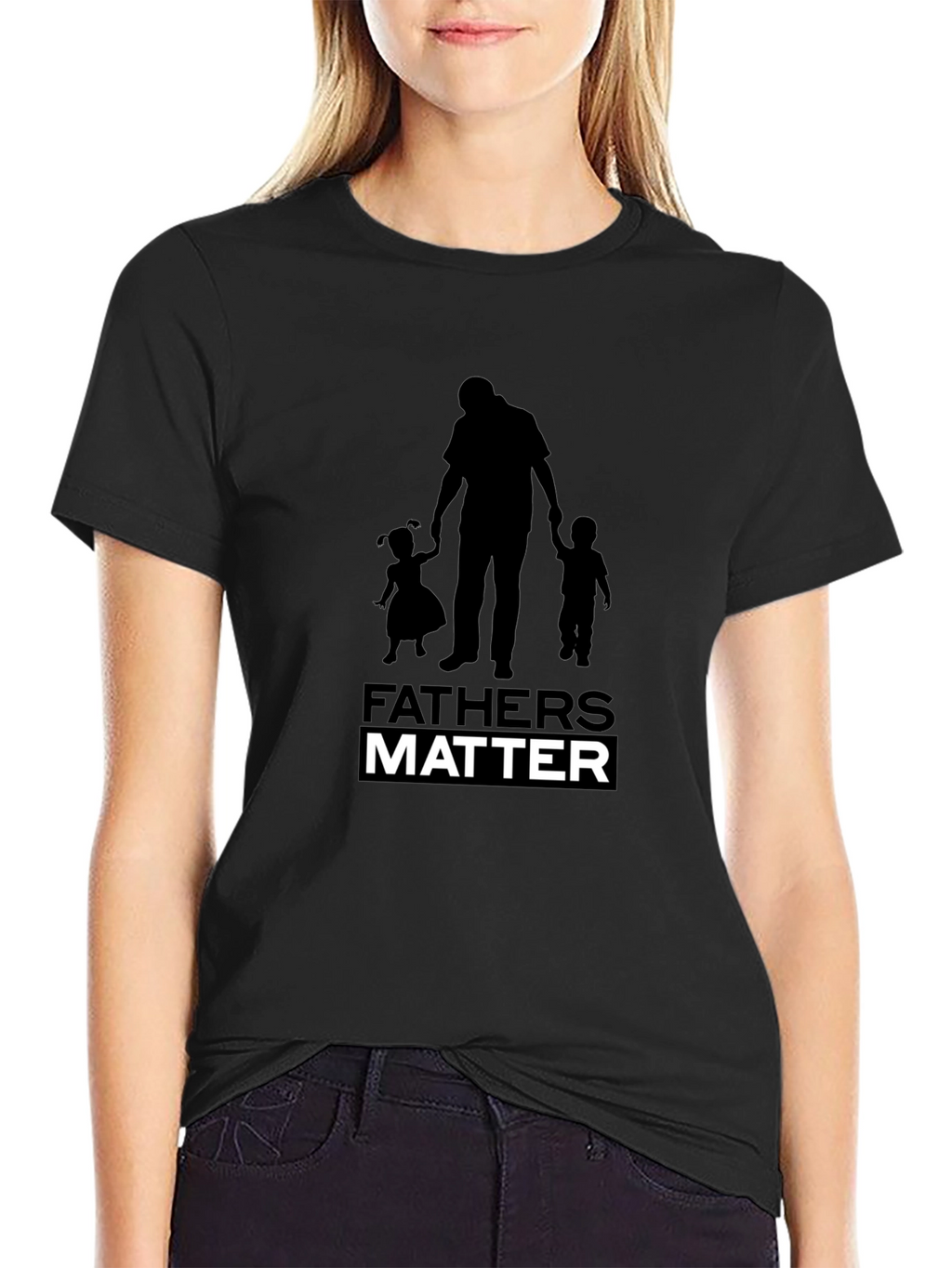 Fathers Matter Black Graphic Tee