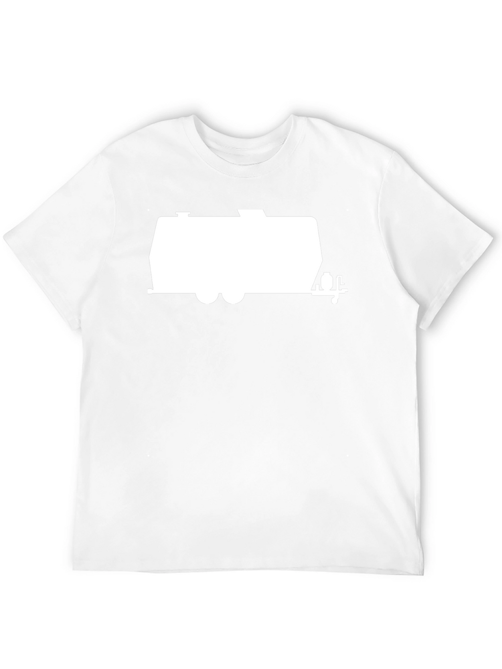 Retro Camper Graphic T-Shirt - Black Cotton Tee
