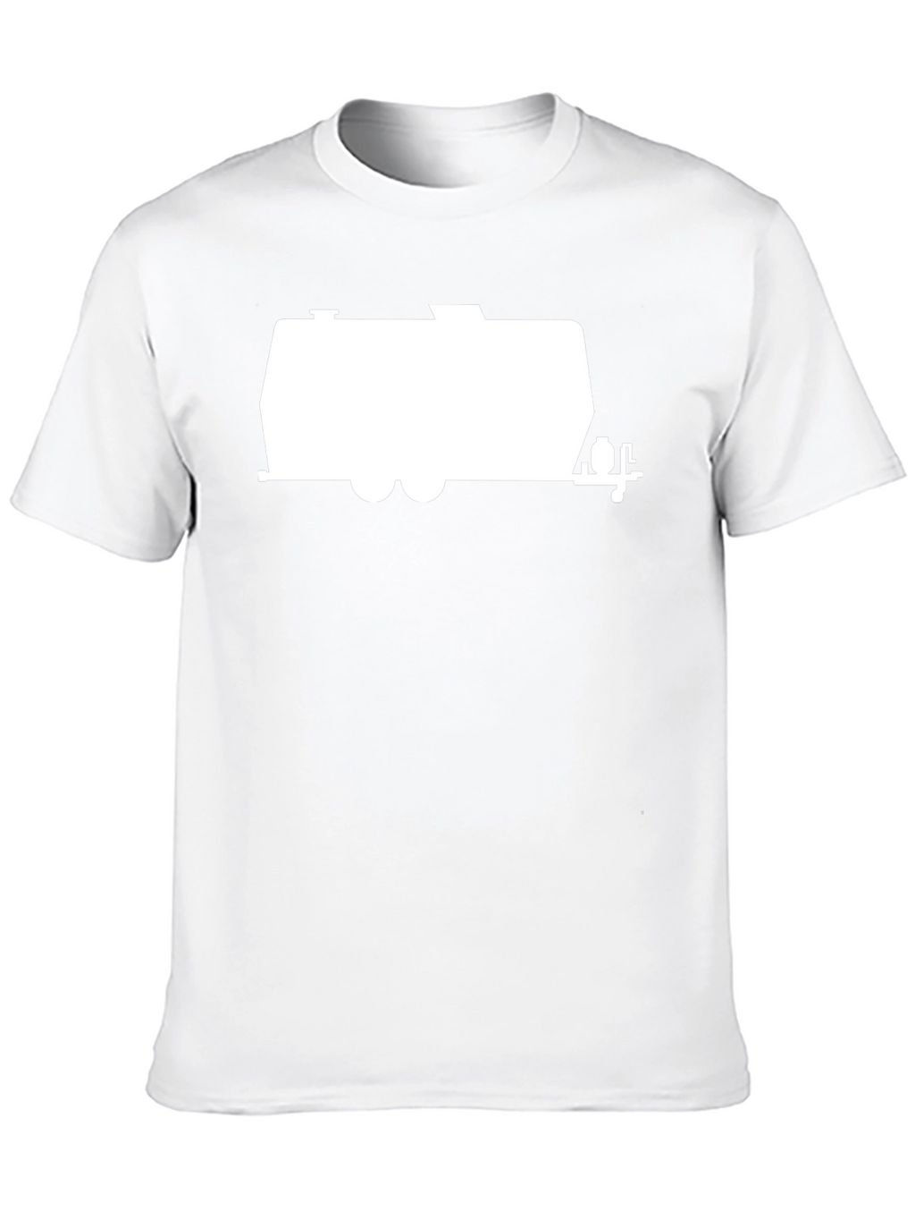 Retro Camper Graphic T-Shirt - Black Cotton Tee