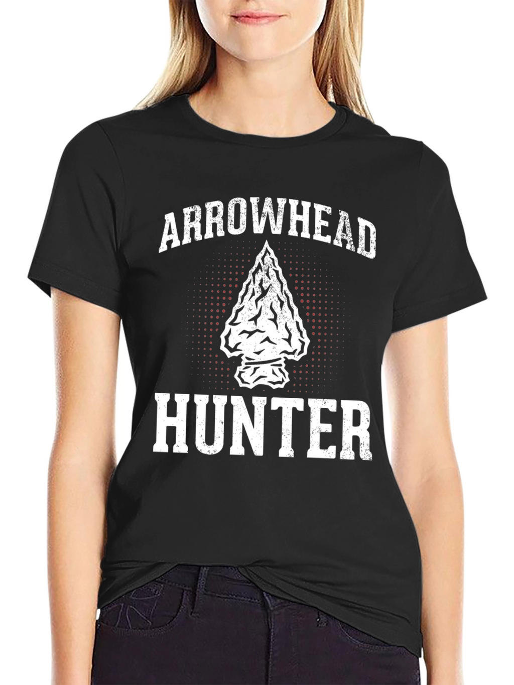 Arrowhead Hunter Graphic T-Shirt - Black