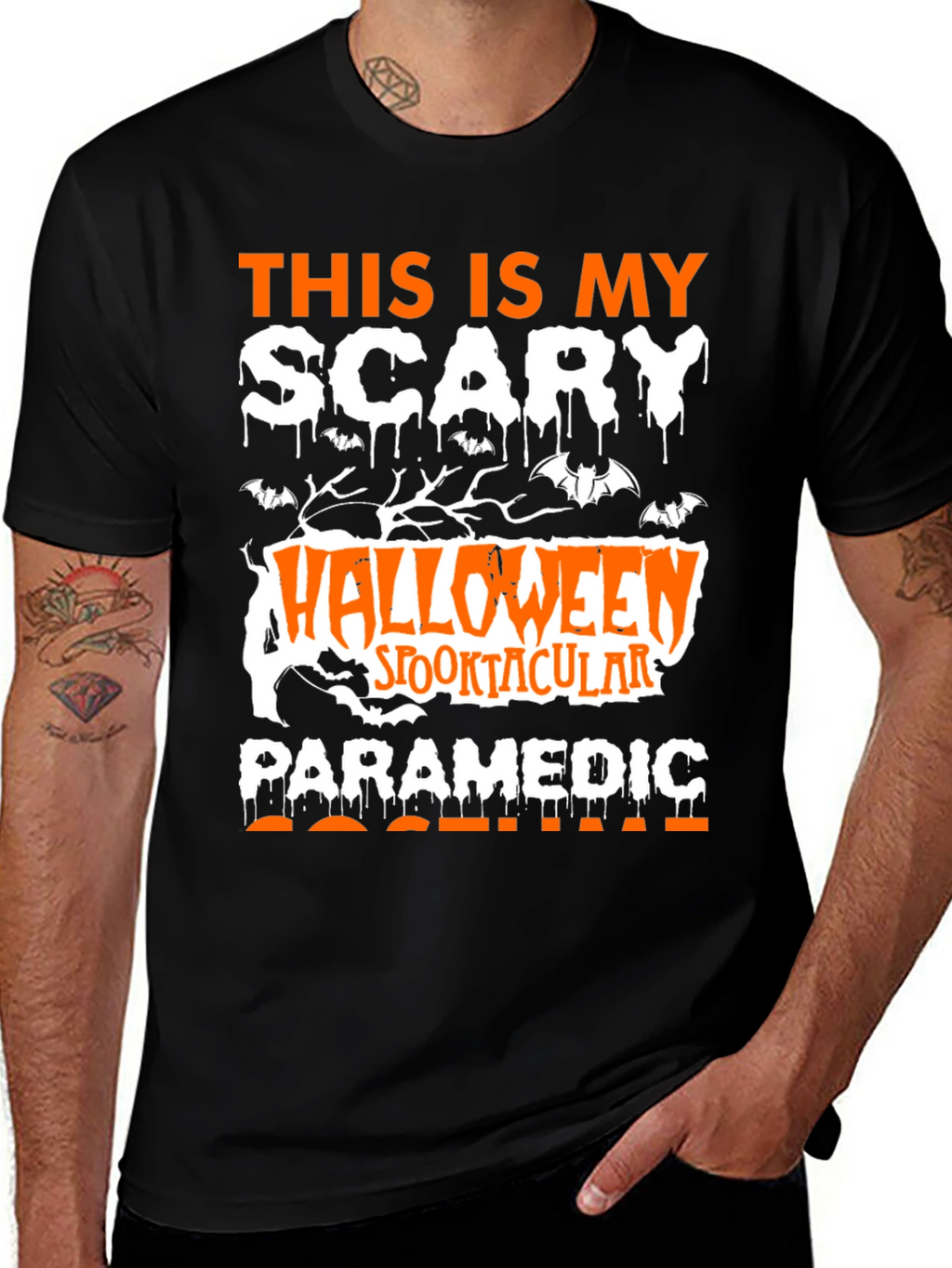 Scary Halloween Paramedic T-Shirt