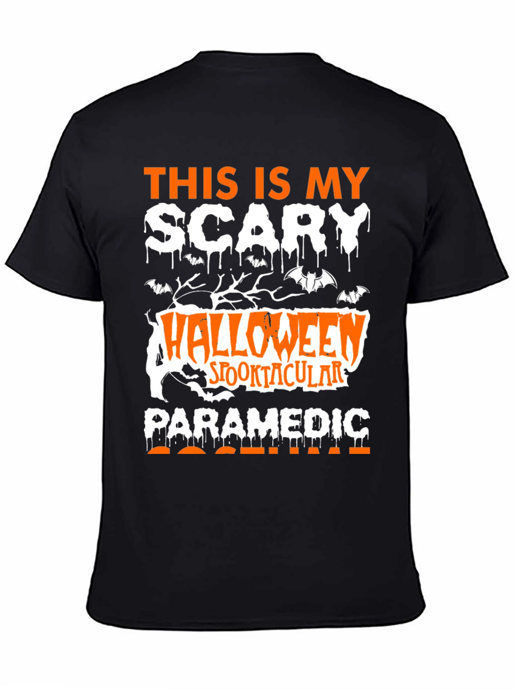 Scary Halloween Paramedic T-Shirt