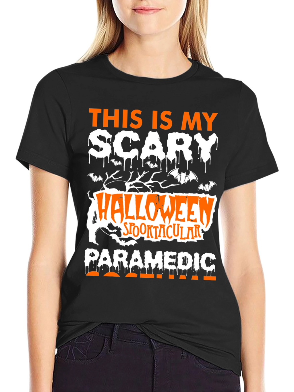 Scary Halloween Paramedic T-Shirt