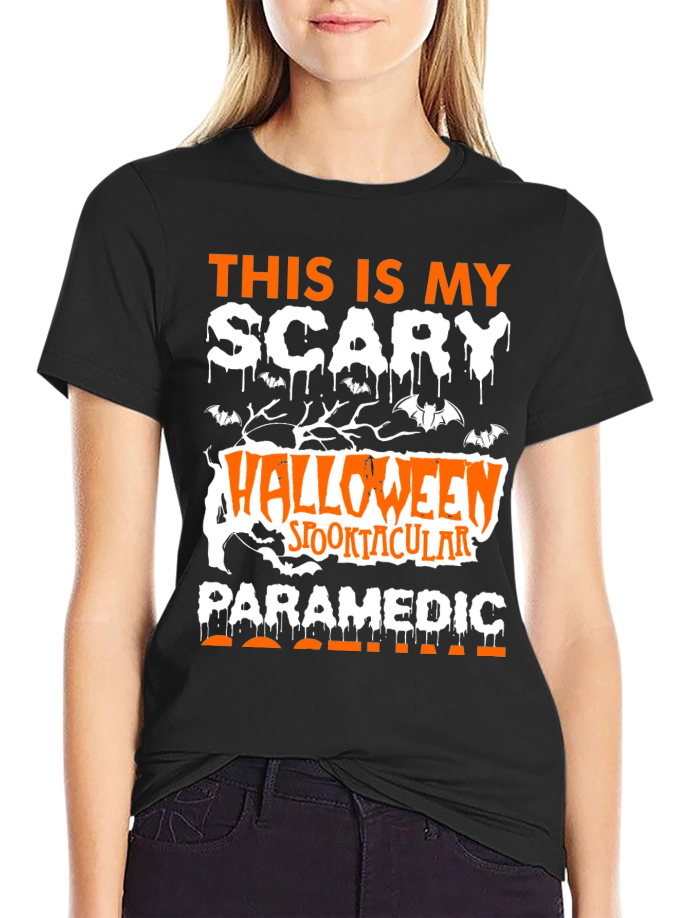Scary Halloween Paramedic T-Shirt