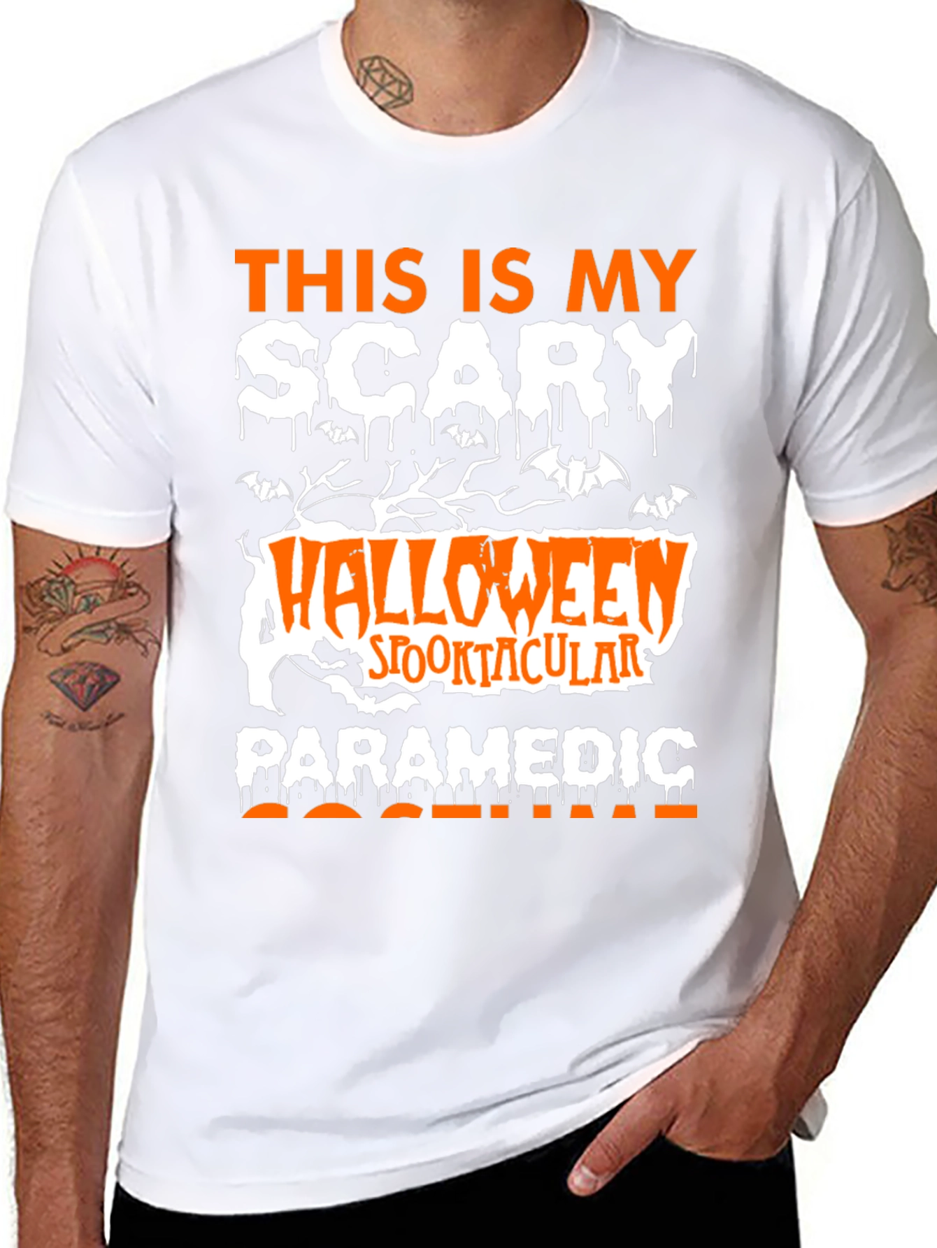 Scary Halloween Paramedic T-Shirt