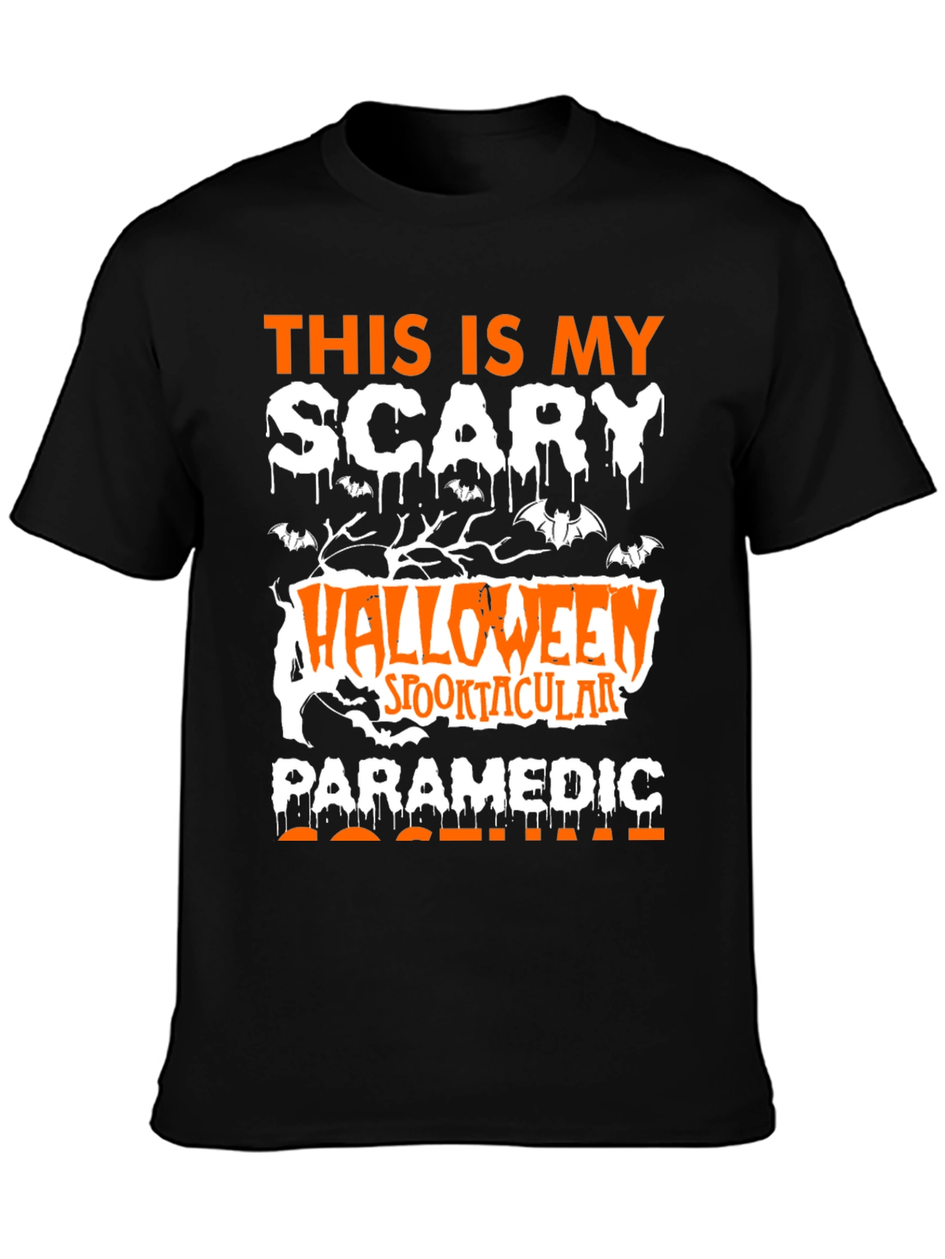 Scary Halloween Paramedic T-Shirt