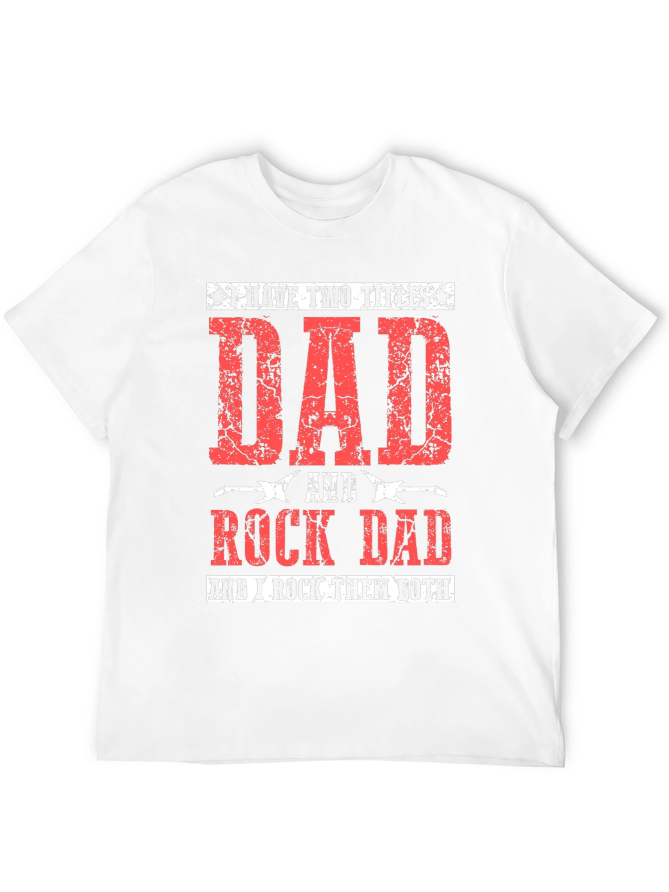 Dad & Rock Dad Graphic T-Shirt