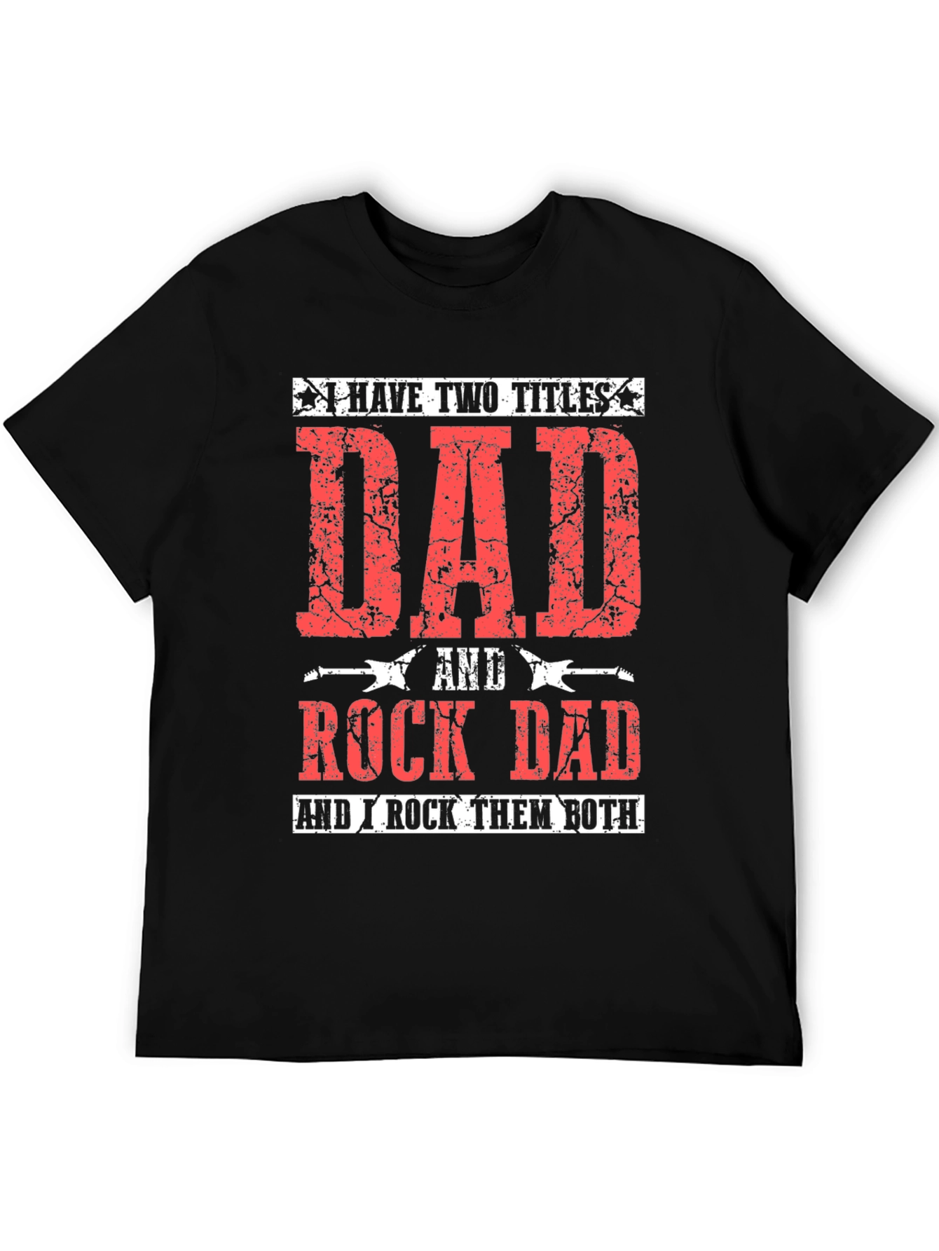 Dad & Rock Dad Graphic T-Shirt