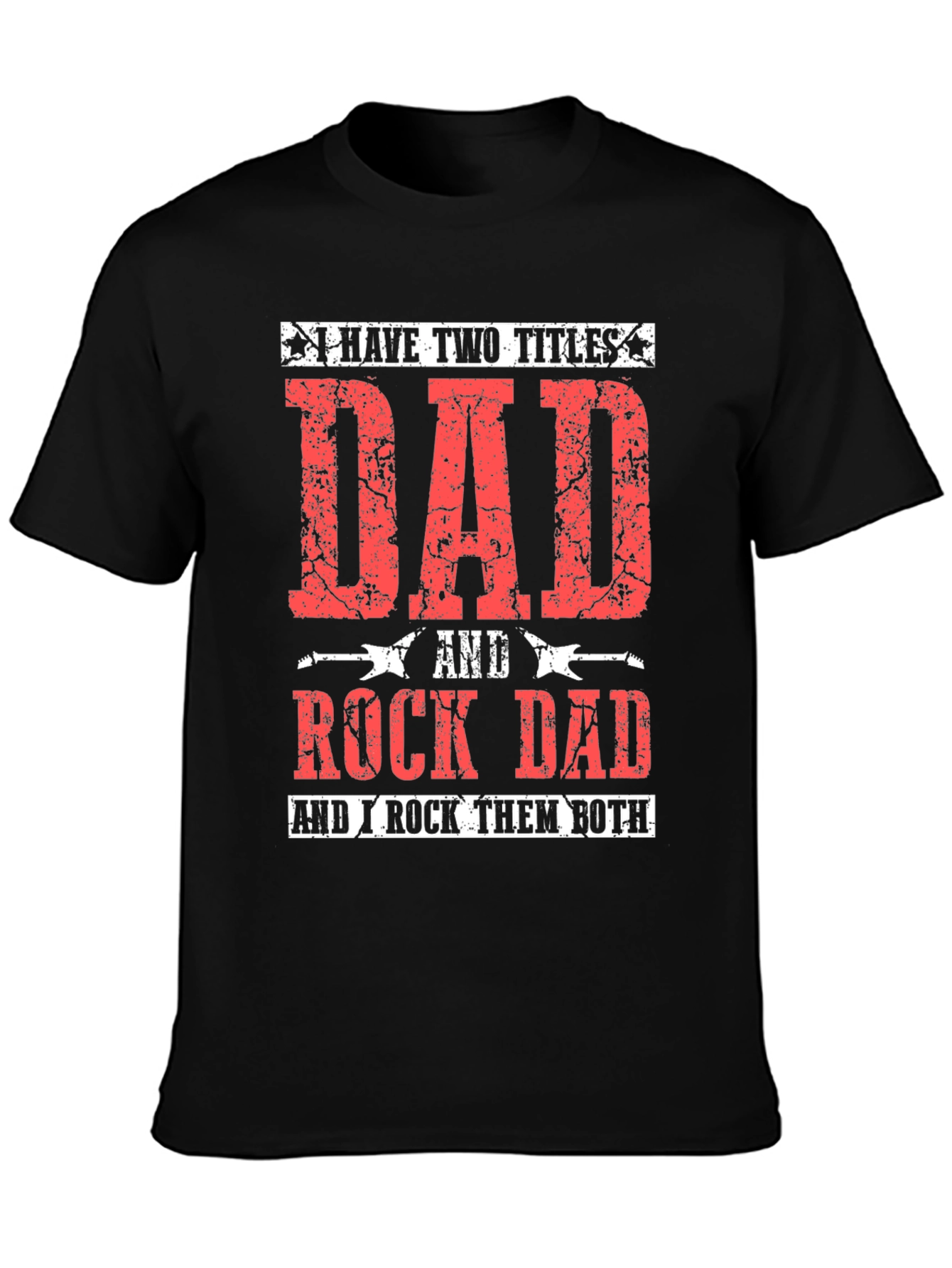 Dad & Rock Dad Graphic T-Shirt