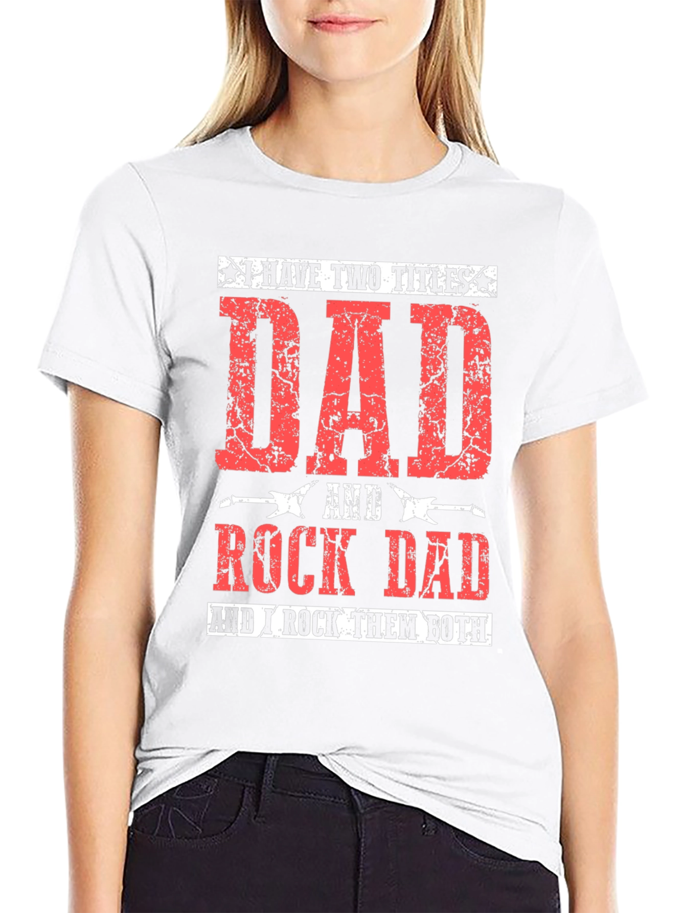 Dad & Rock Dad Graphic T-Shirt