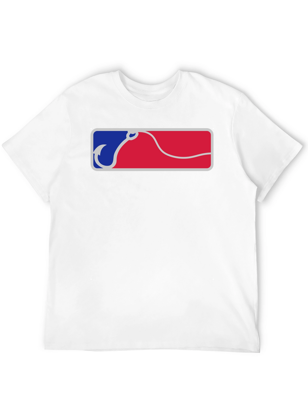 Fishing Hook Logo Tee - Casual Anglers T-Shirt