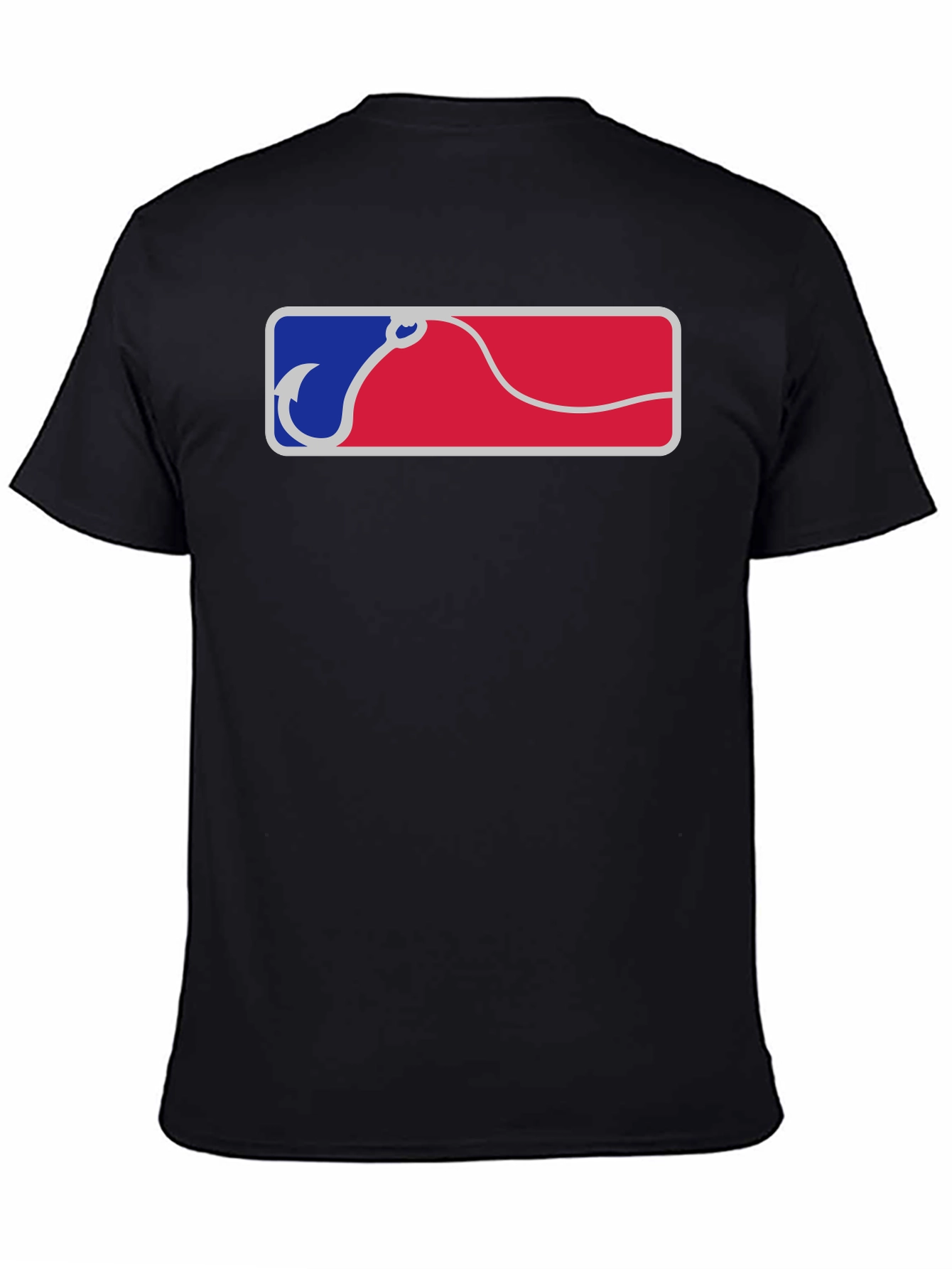 Fishing Hook Logo Tee - Casual Anglers T-Shirt