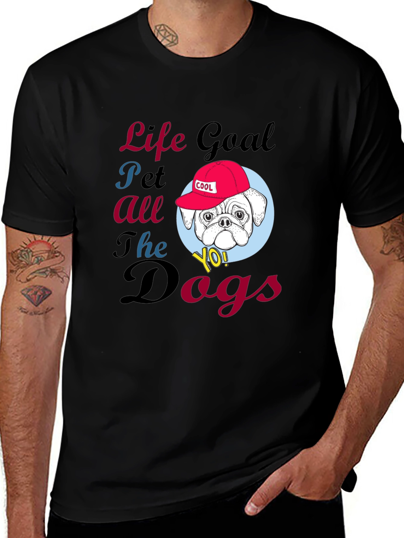 Life Goal Pet All the Dogs T-Shirt