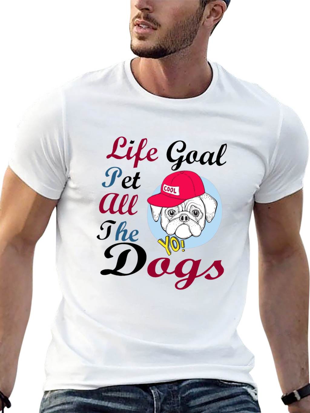Life Goal Pet All the Dogs T-Shirt