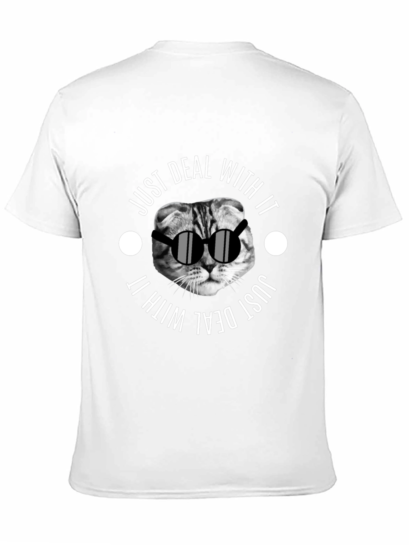 Just Deal With It Cat T-Shirt