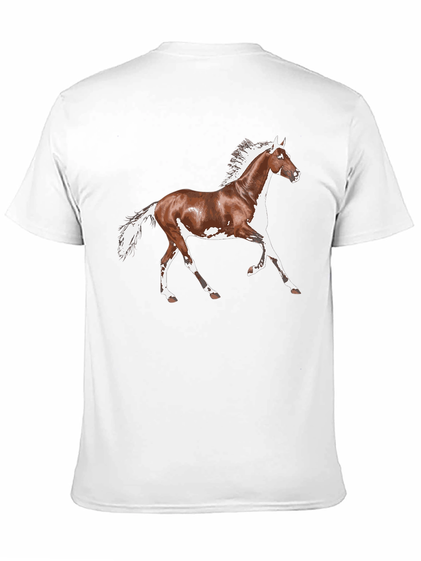 Horse Graphic Black T-Shirt