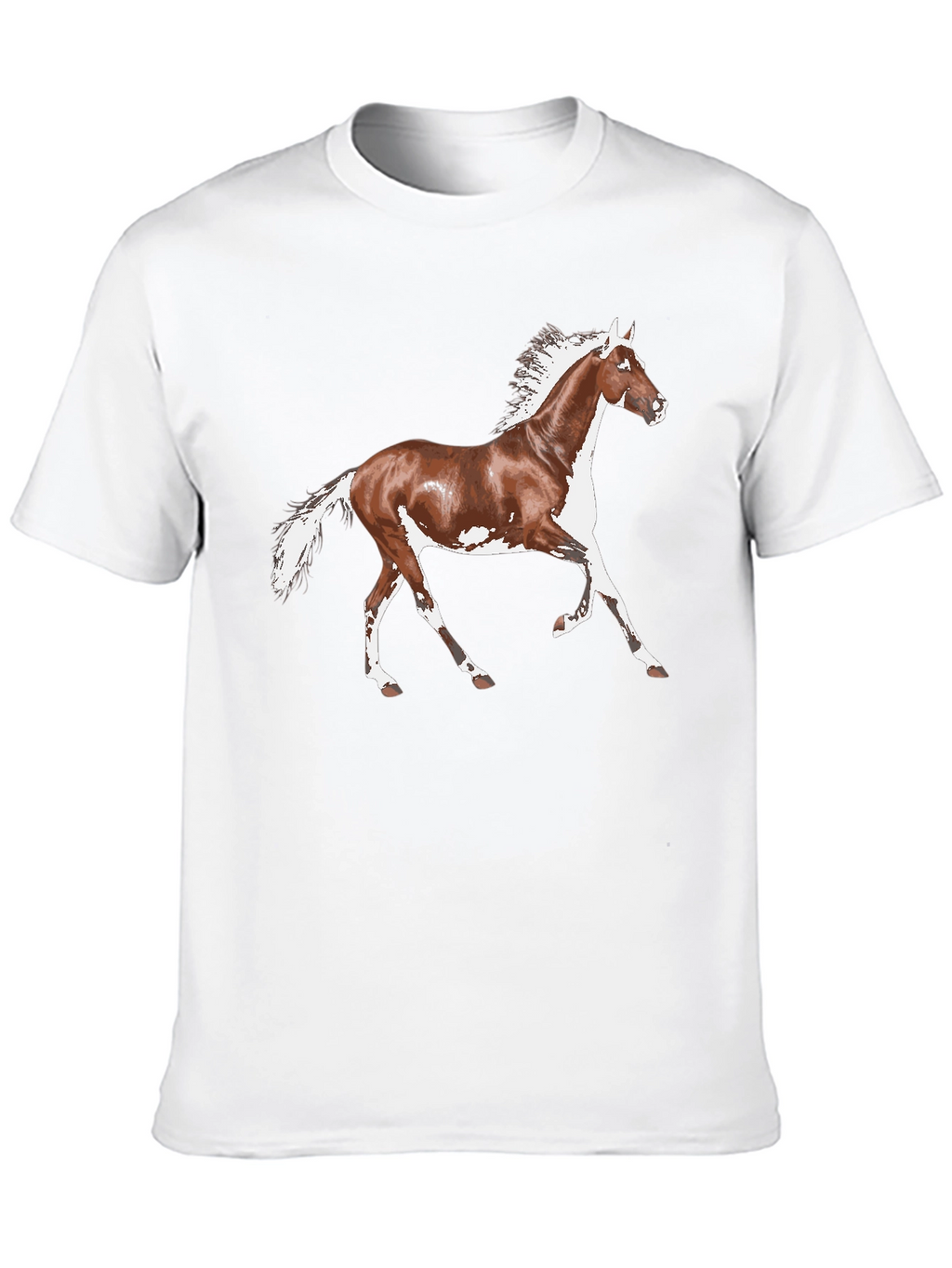 Horse Graphic Black T-Shirt