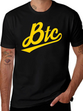 BTC T-Shirt - Black with Yellow Graphic