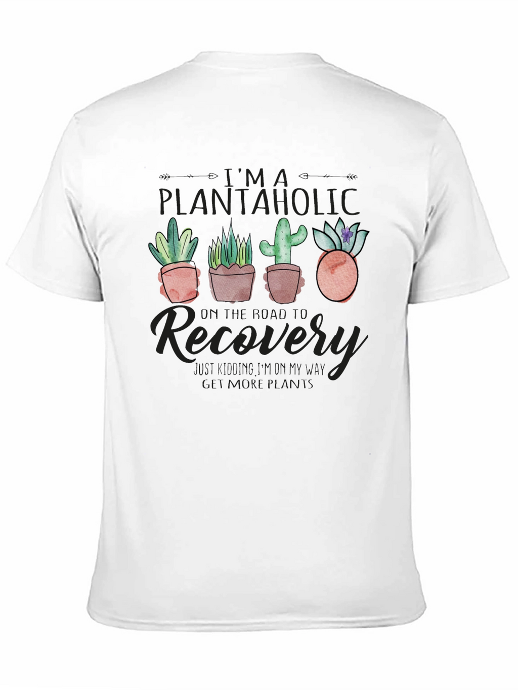 Plantaholic Recovery Graphic Tee