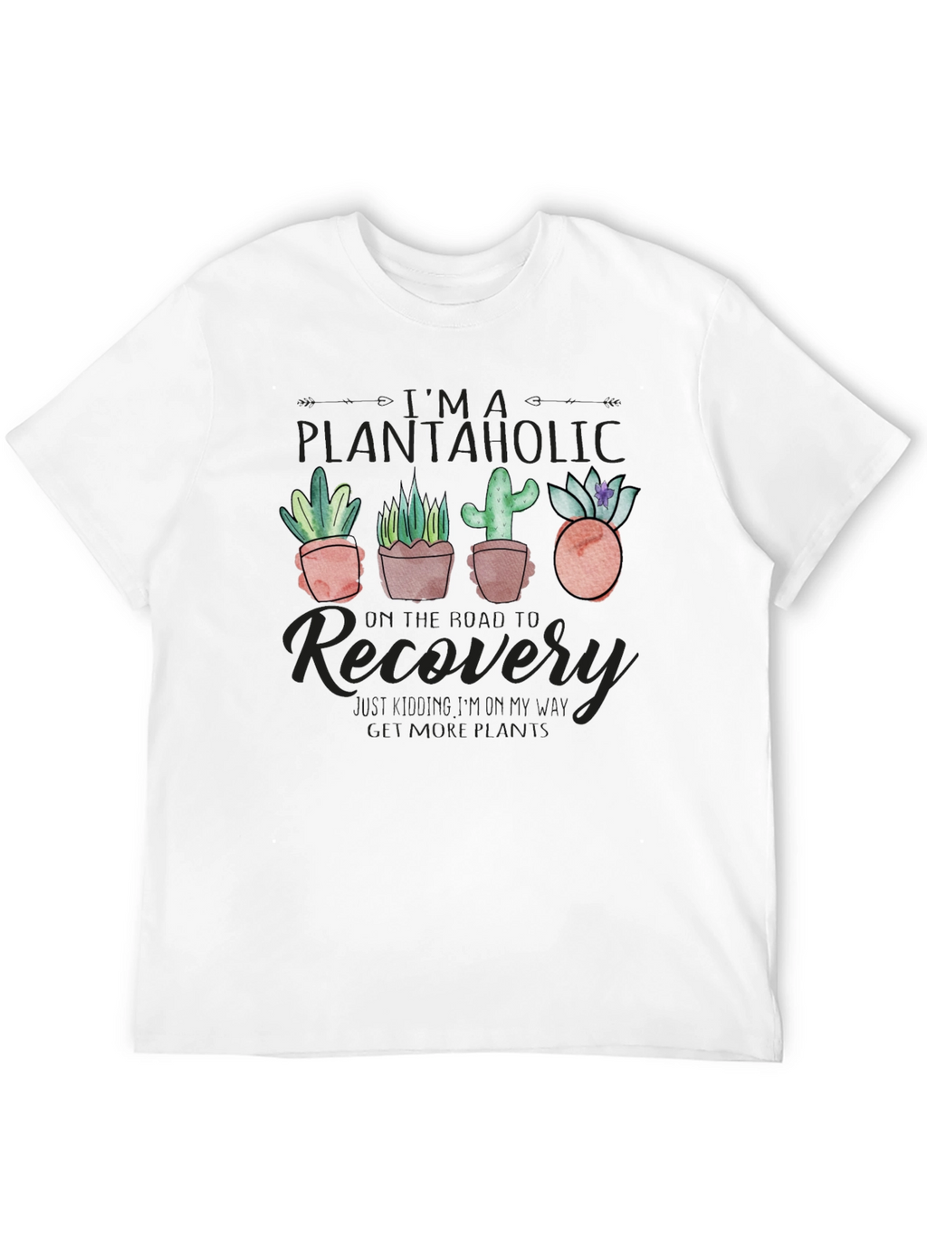 Plantaholic Recovery Graphic Tee