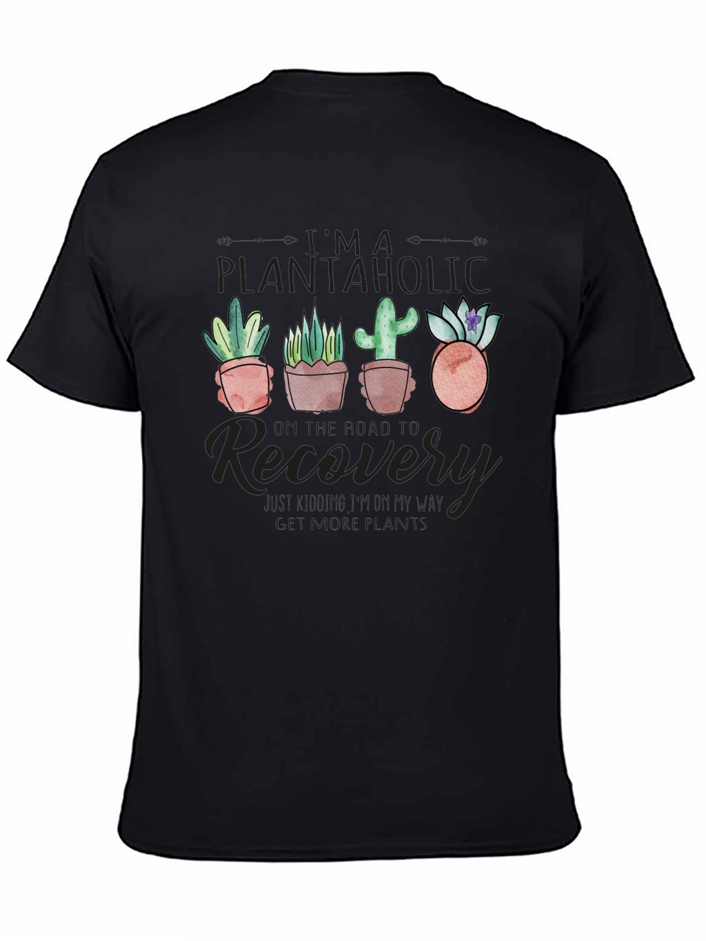 Plantaholic Recovery Graphic Tee