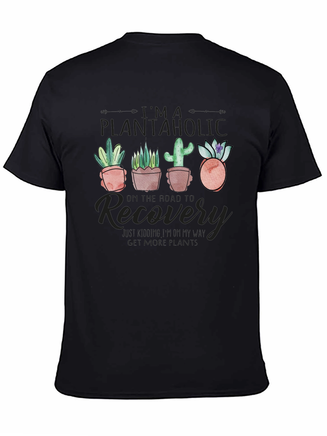 Plantaholic Recovery Graphic Tee