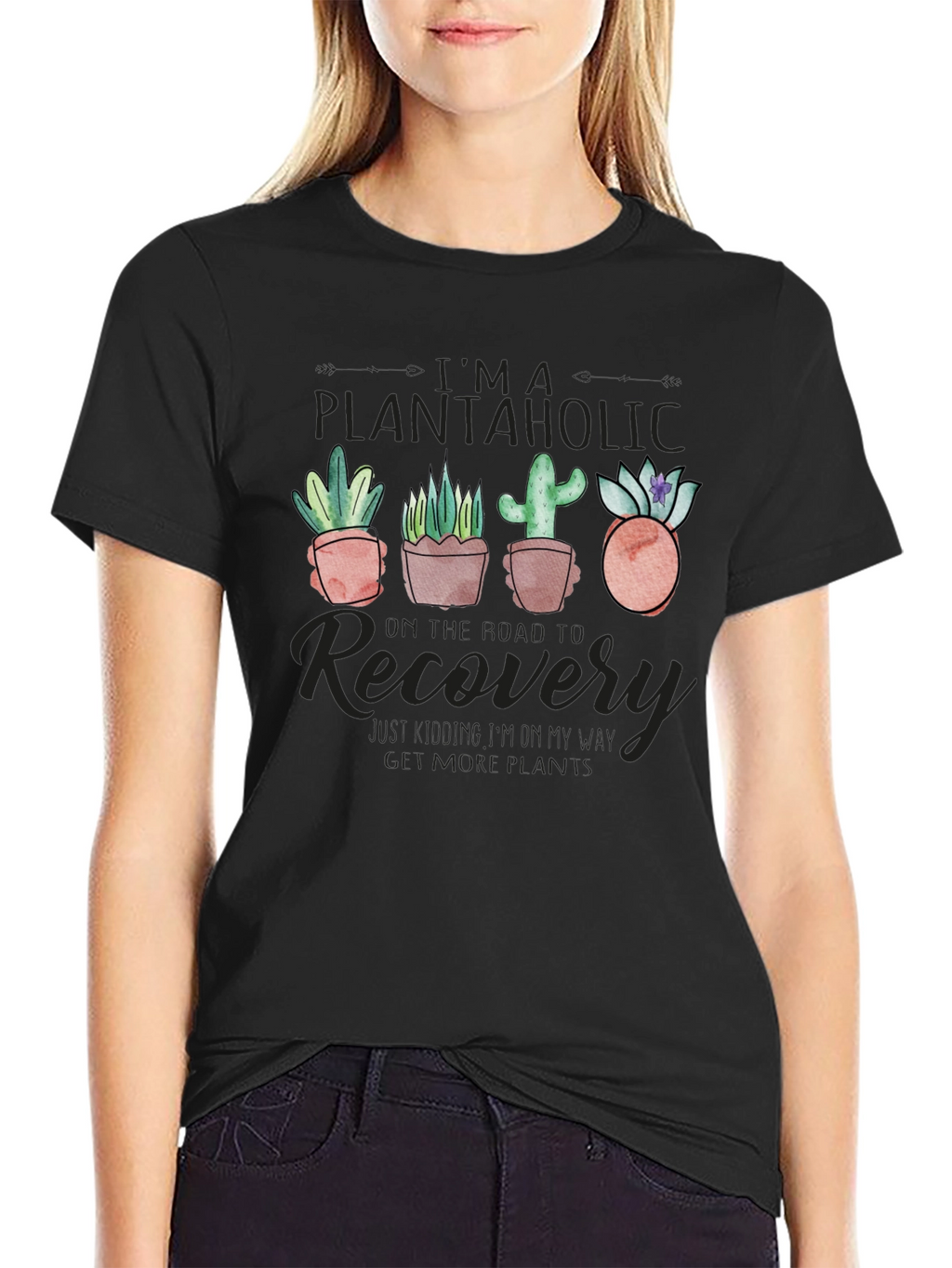 Plantaholic Recovery Graphic Tee