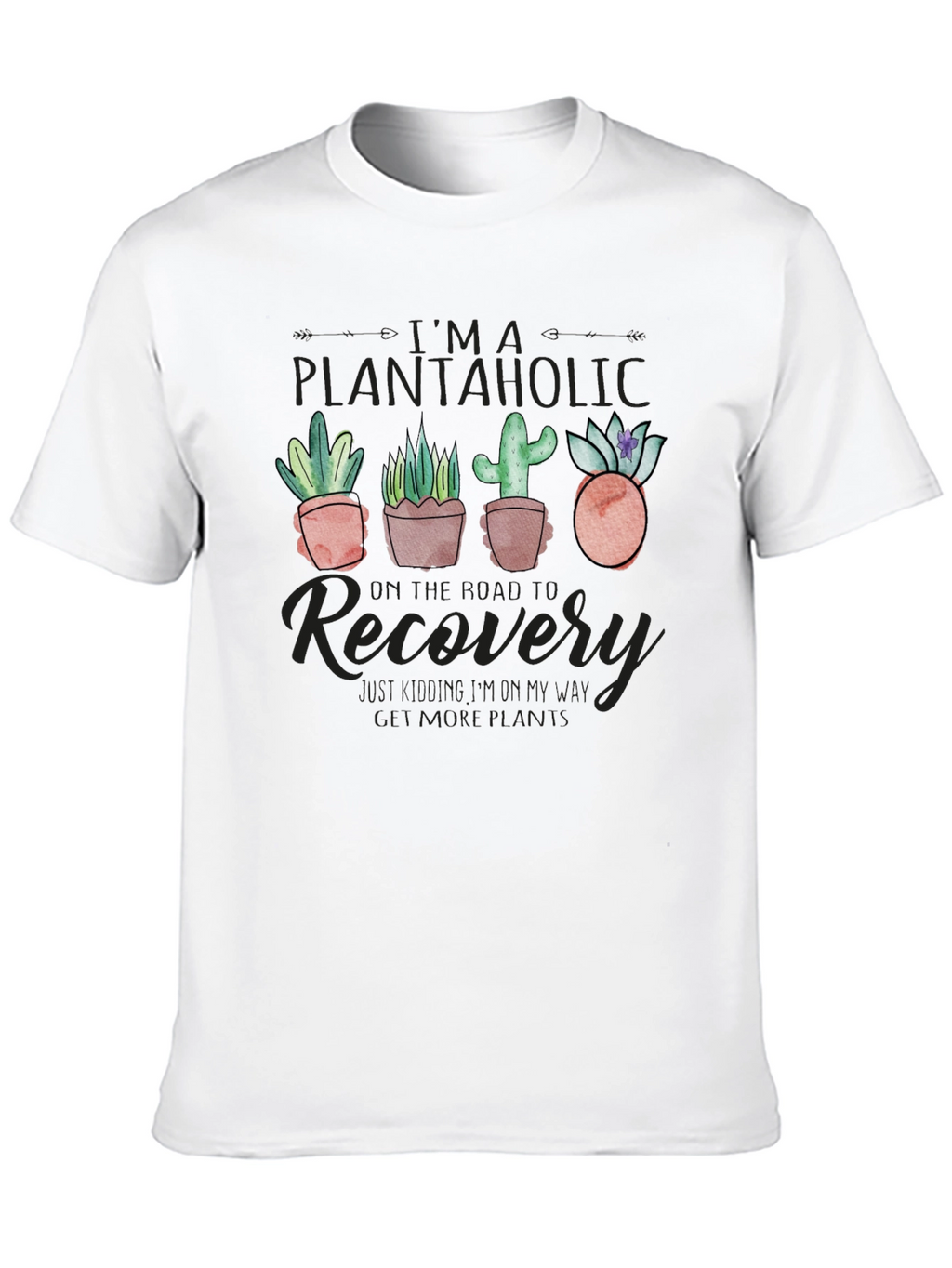 Plantaholic Recovery Graphic Tee