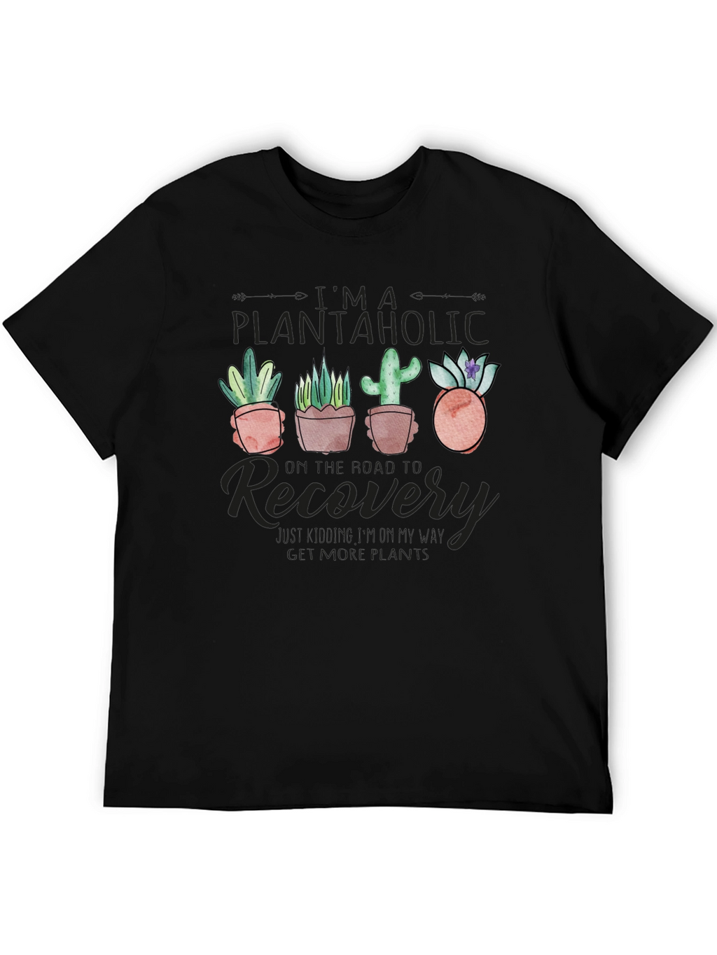 Plantaholic Recovery Graphic Tee