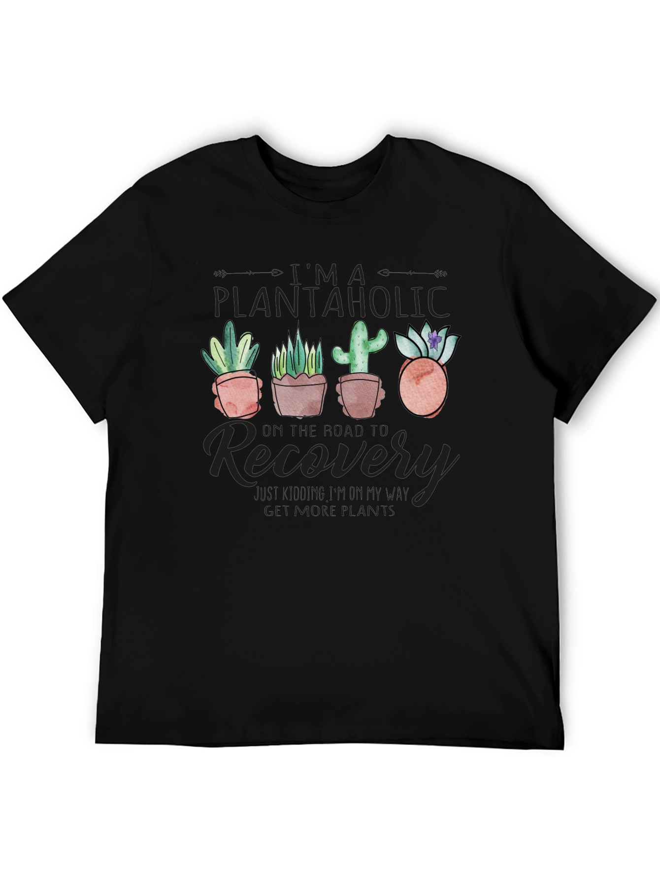 Plantaholic Recovery Graphic Tee