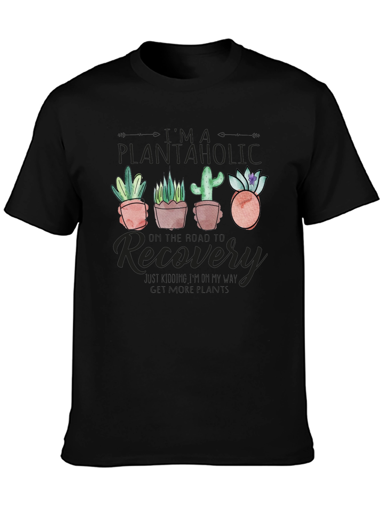 Plantaholic Recovery Graphic Tee