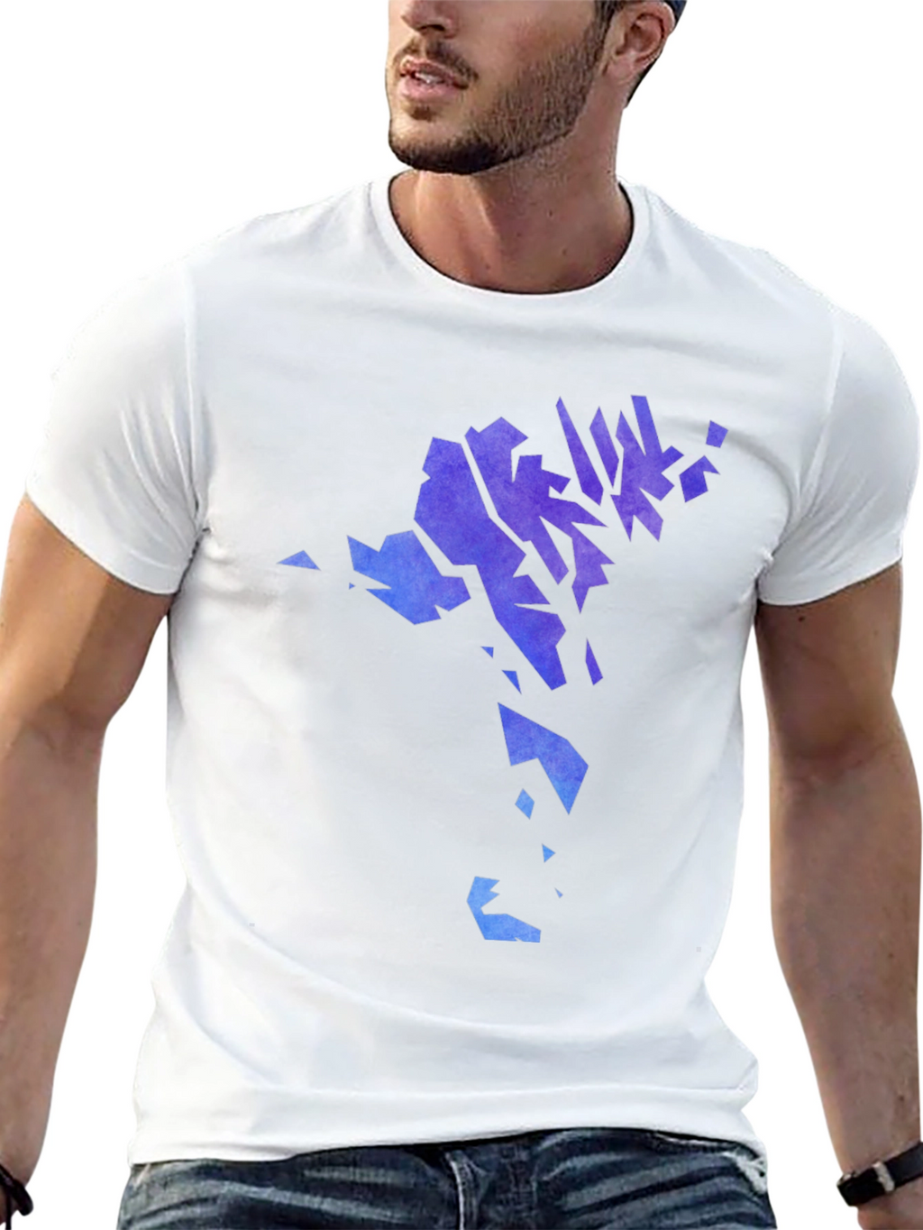 Faroe Islands Map T-Shirt - Black Crew Neck Tee