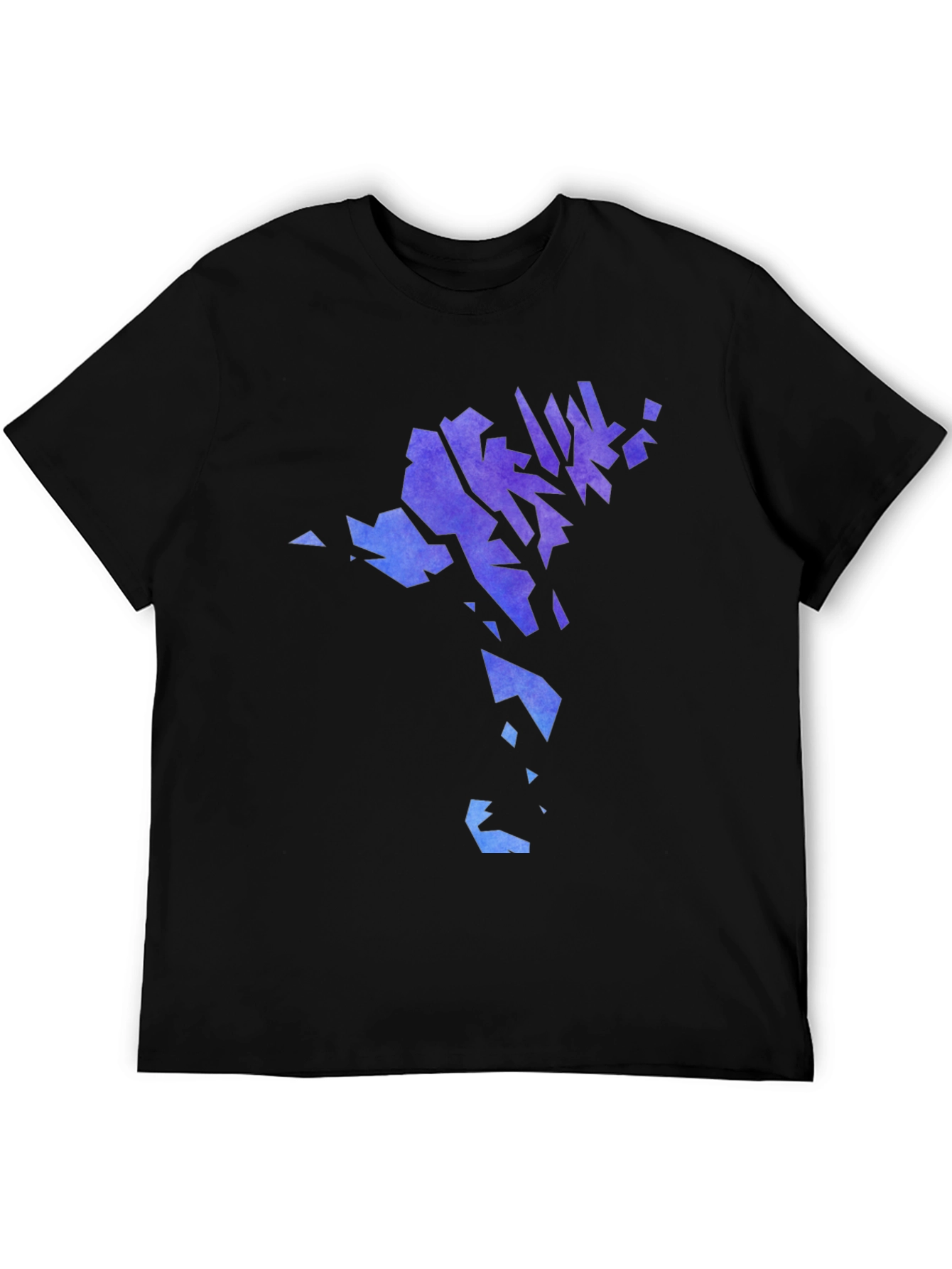 Faroe Islands Map T-Shirt - Black Crew Neck Tee