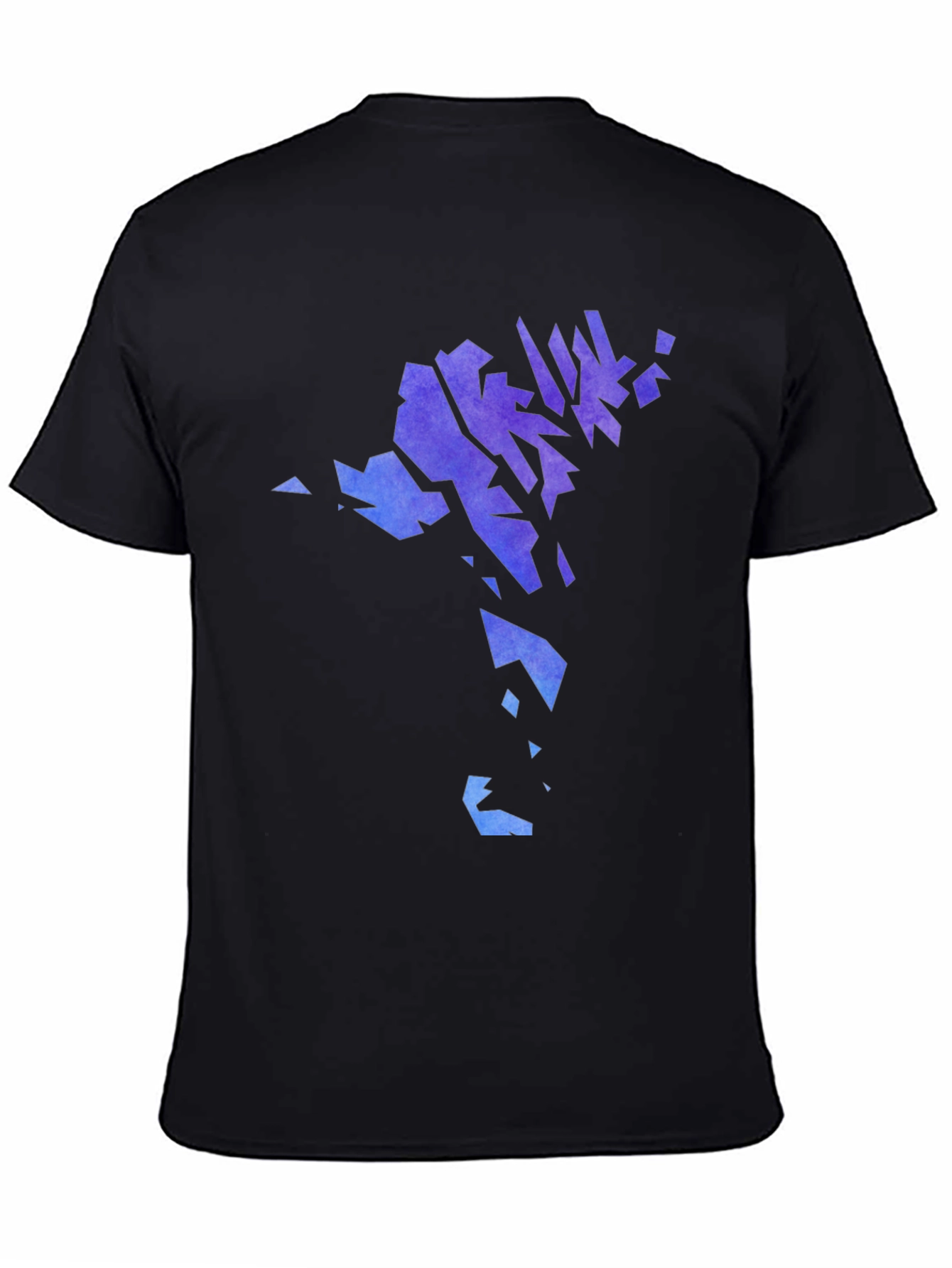 Faroe Islands Map T-Shirt - Black Crew Neck Tee