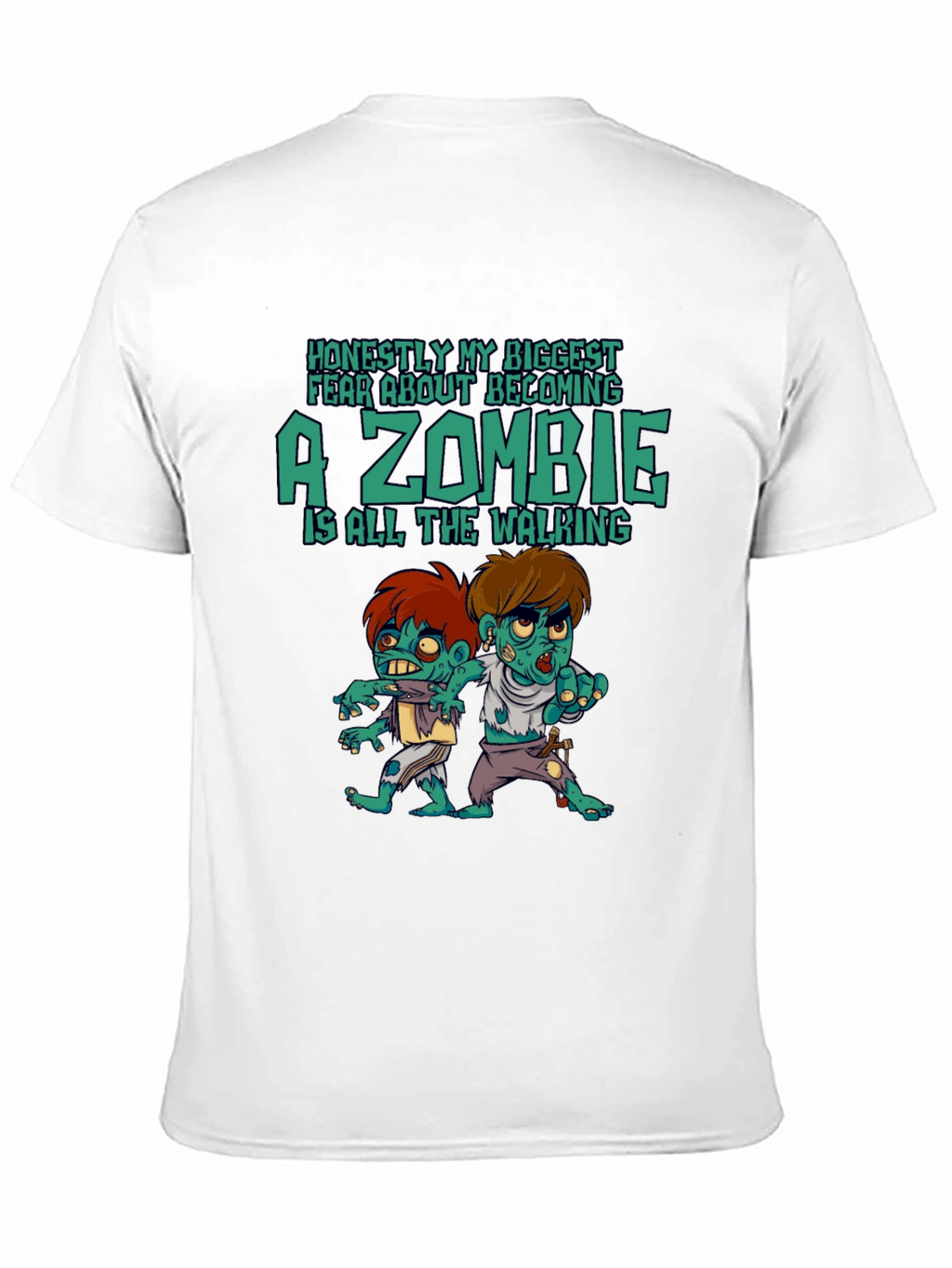 Zombie Walking Graphic T-Shirt