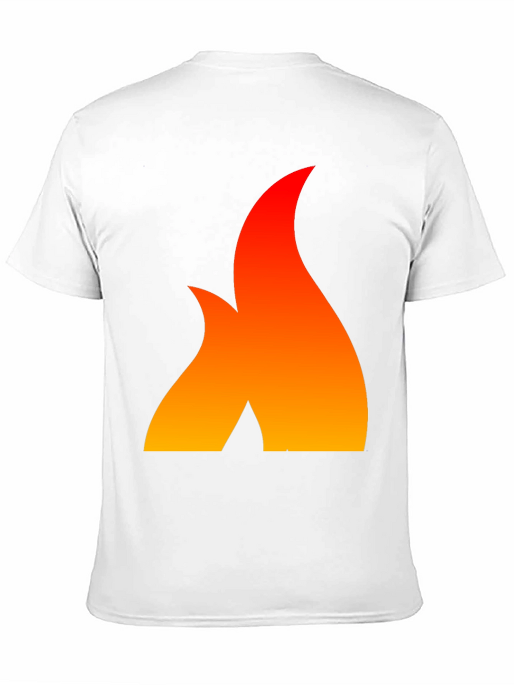 Fiery Flame Graphic Tee - Bold Statement Shirt