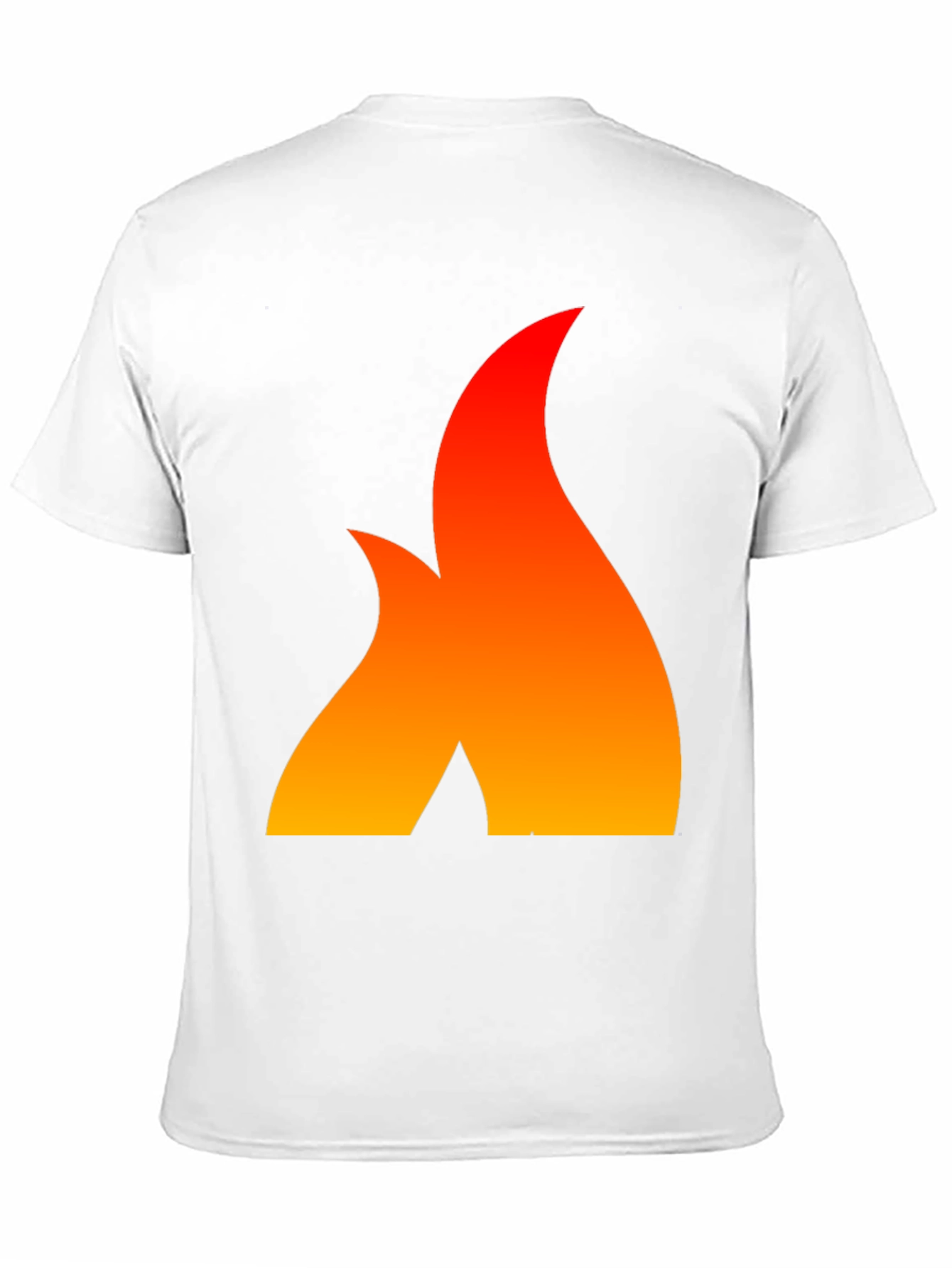 Fiery Flame Graphic Tee - Bold Statement Shirt