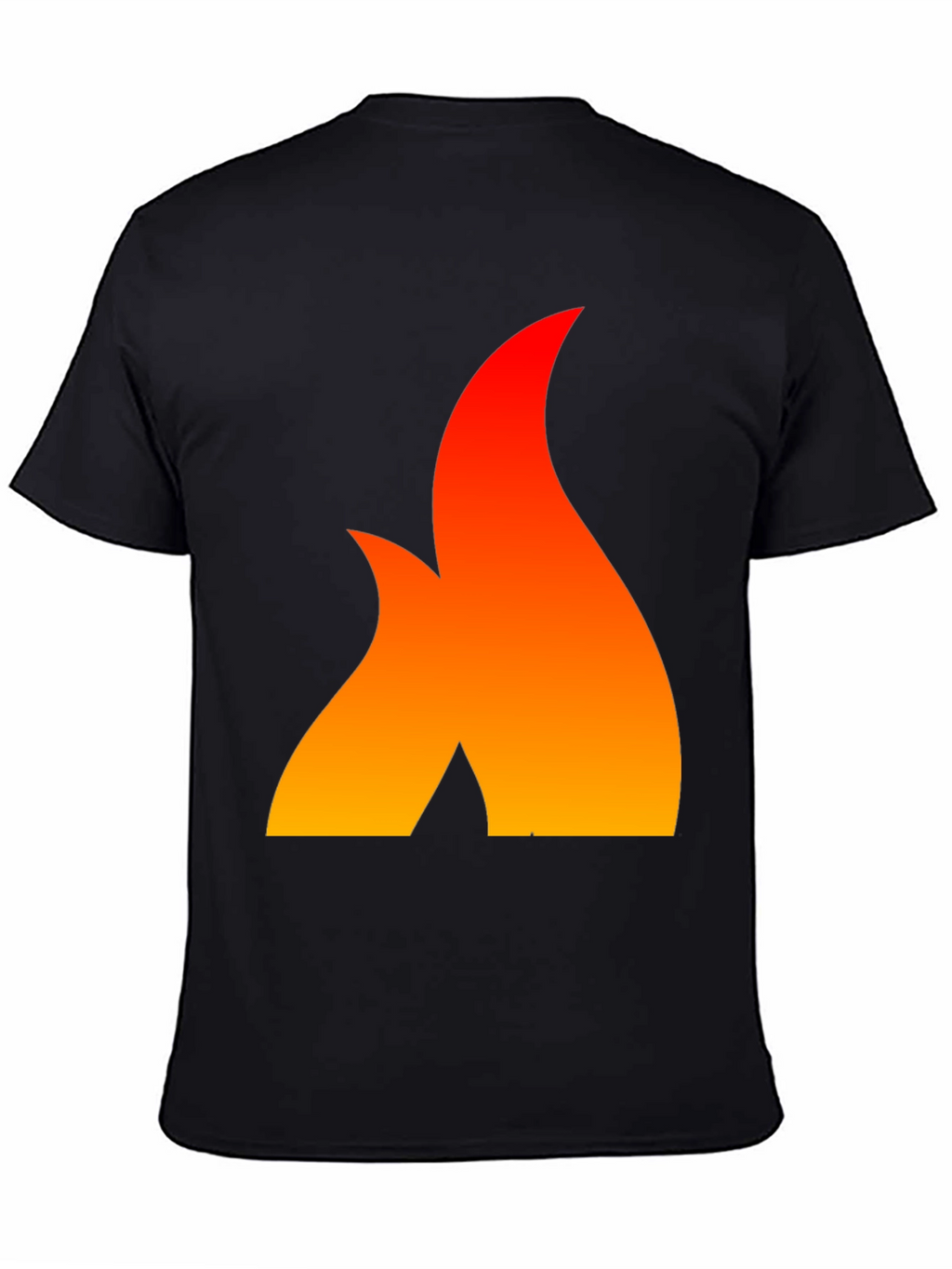 Fiery Flame Graphic Tee - Bold Statement Shirt