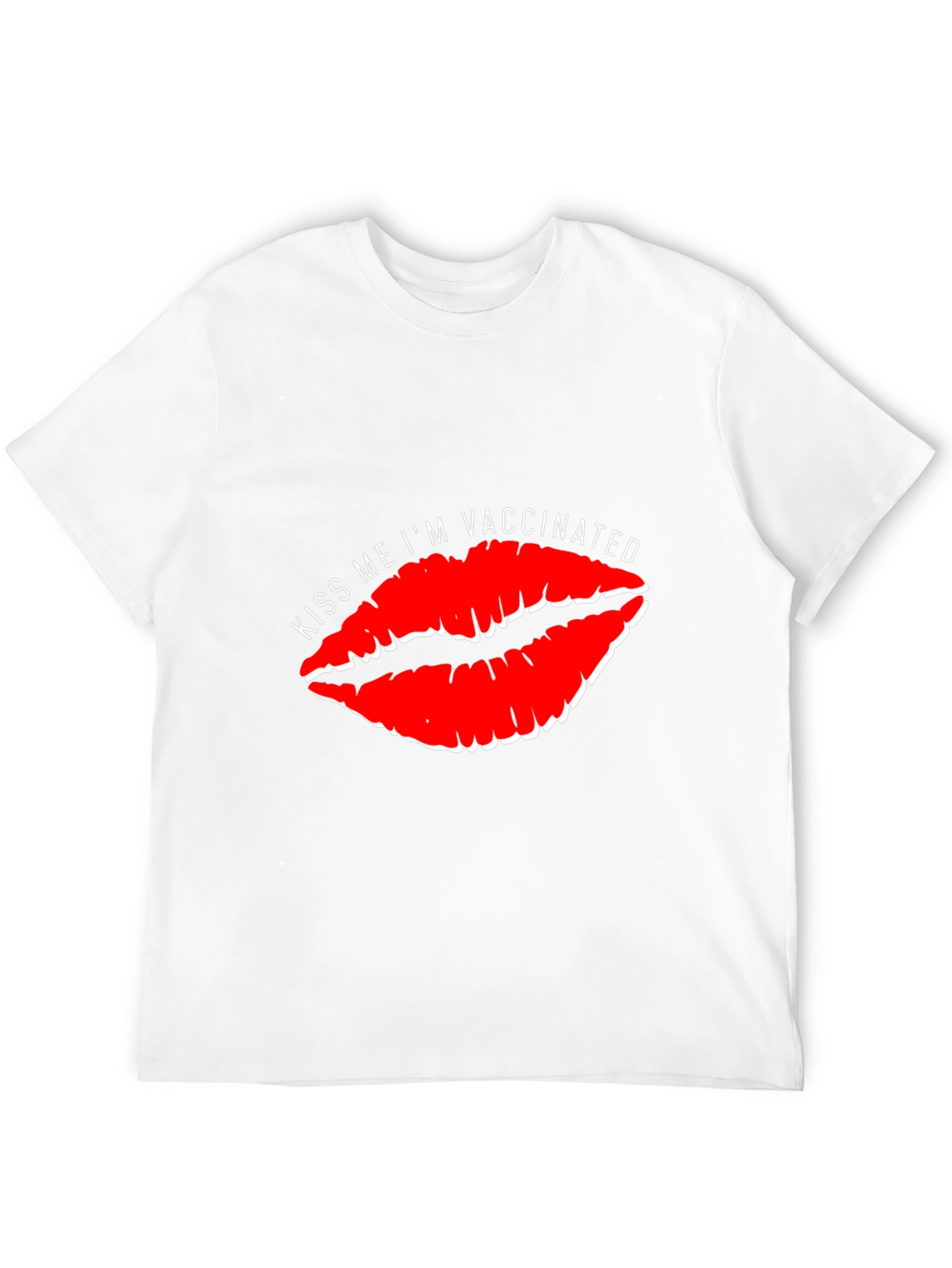 Kiss Me Im Vaccinated T-Shirt