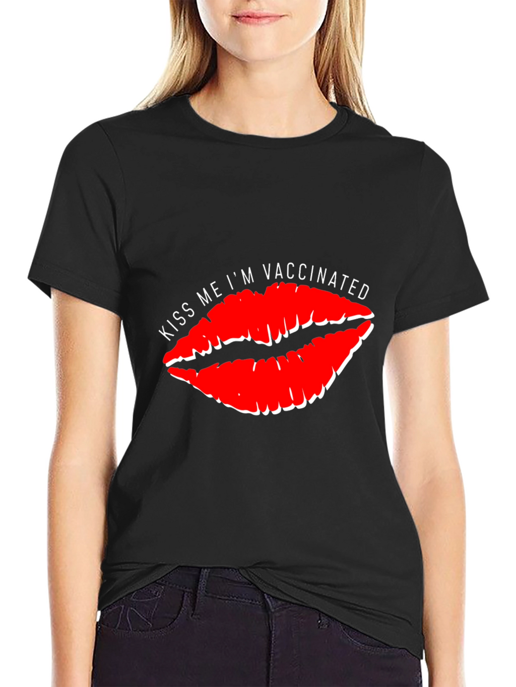 Kiss Me Im Vaccinated T-Shirt