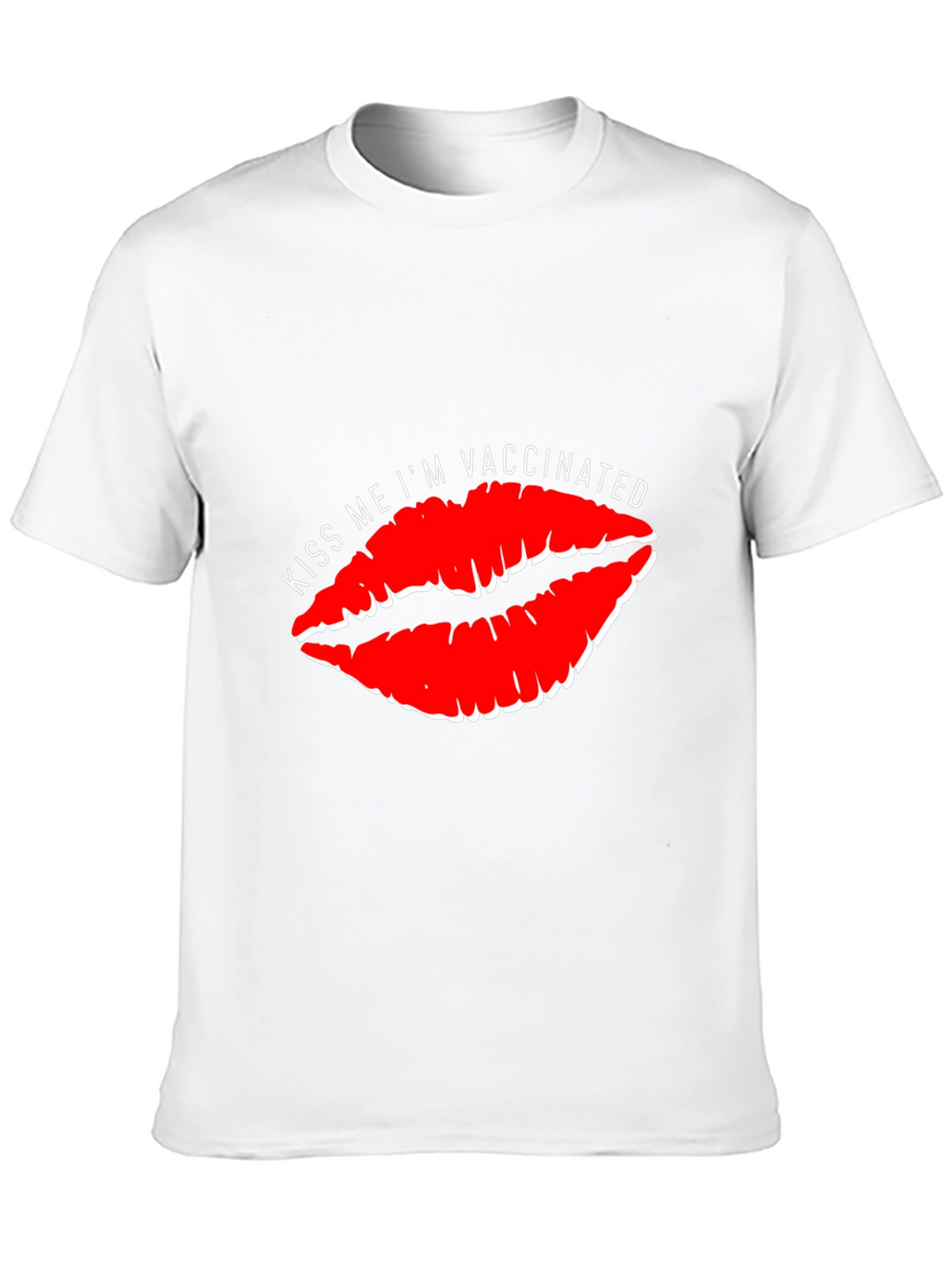 Kiss Me Im Vaccinated T-Shirt
