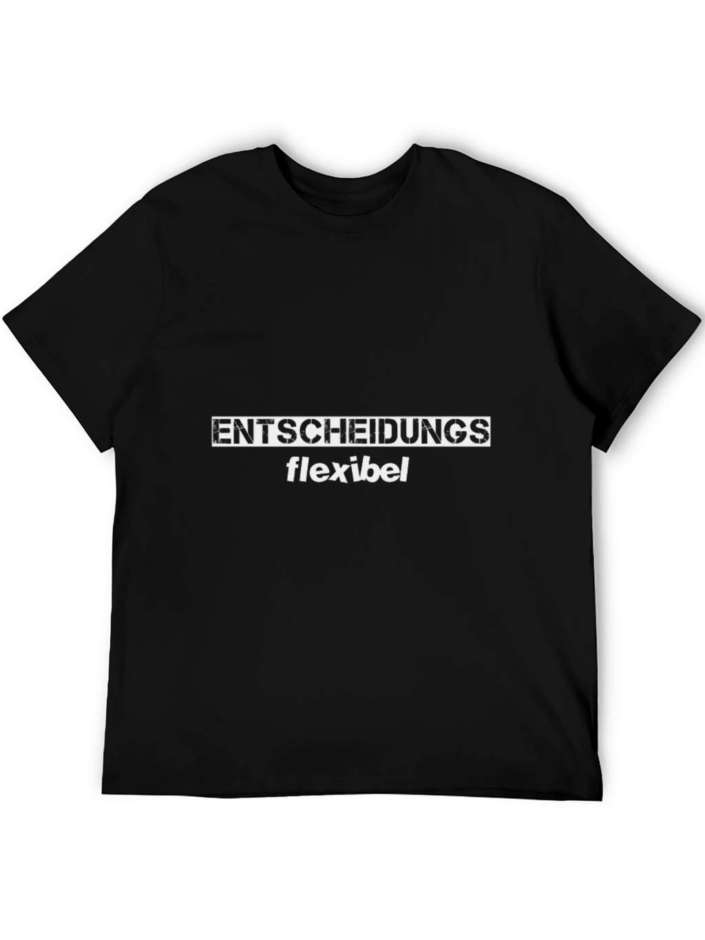 Entscheidungs Flexibel Graphic Tee