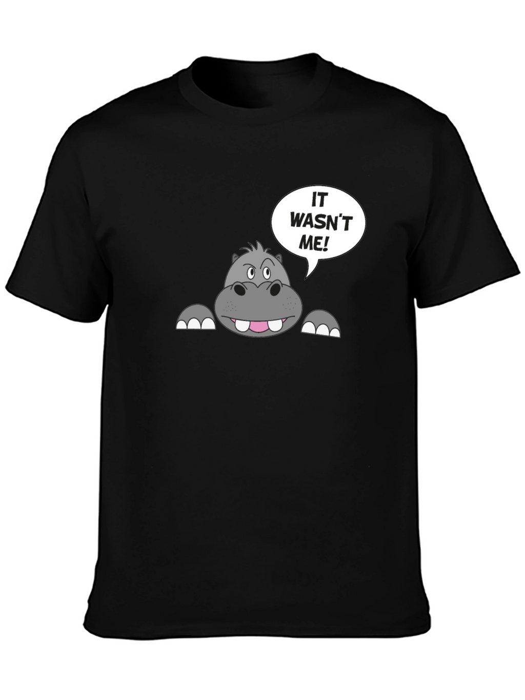 It Wasnt Me Hippo T-Shirt