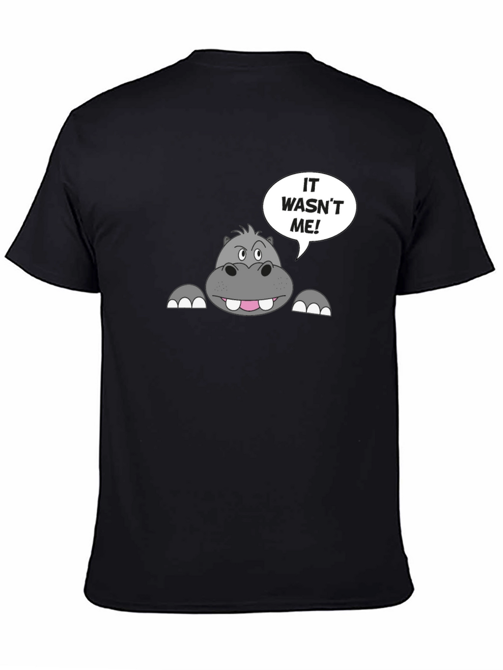It Wasnt Me Hippo T-Shirt
