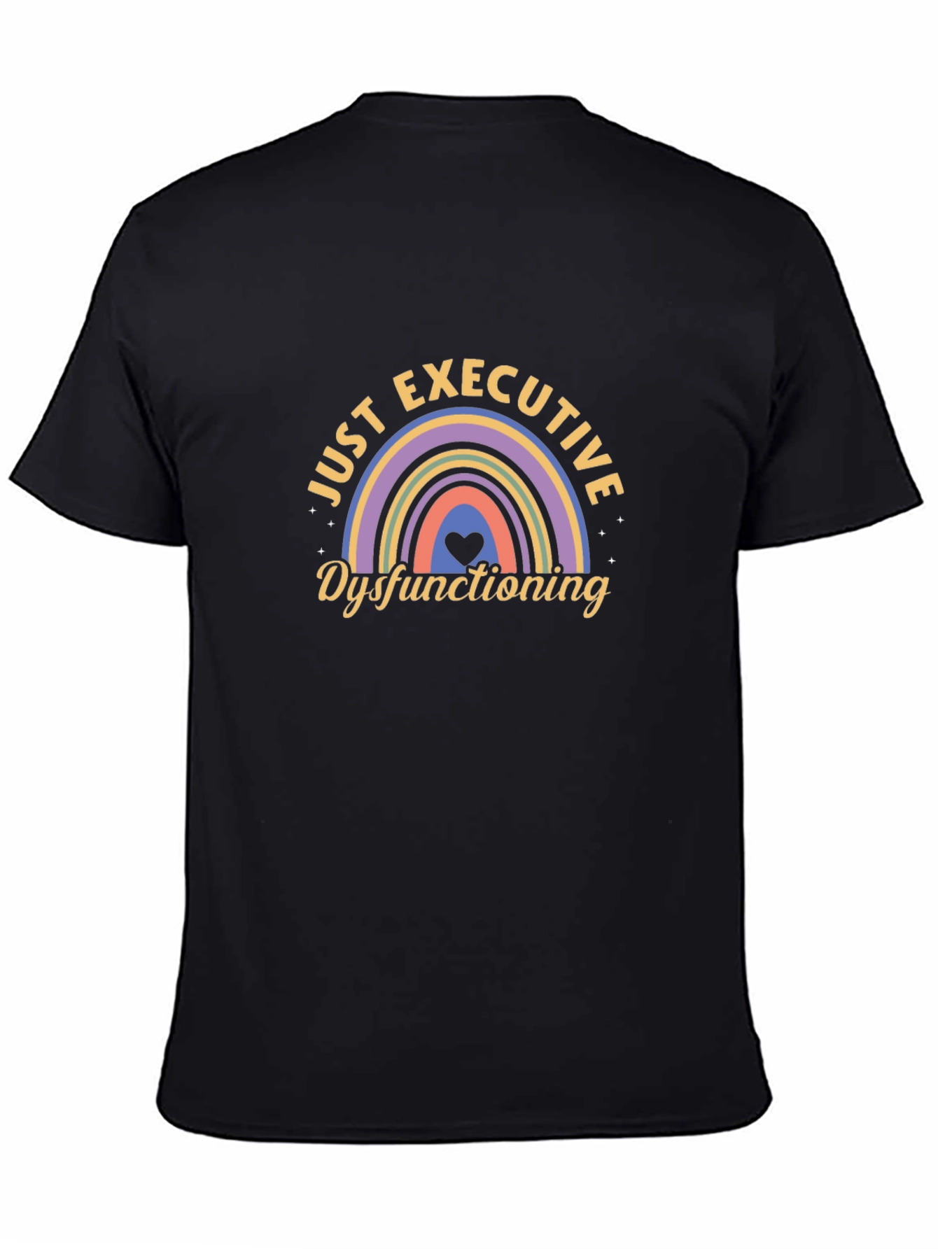 Executive Dysfunction Rainbow T-Shirt