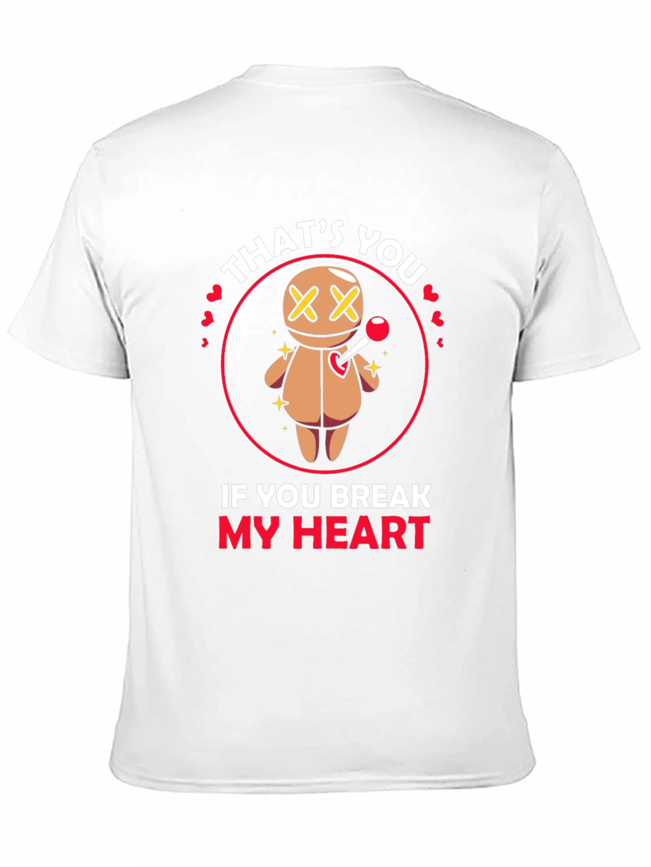 Thats You Voodoo Doll Black T-Shirt
