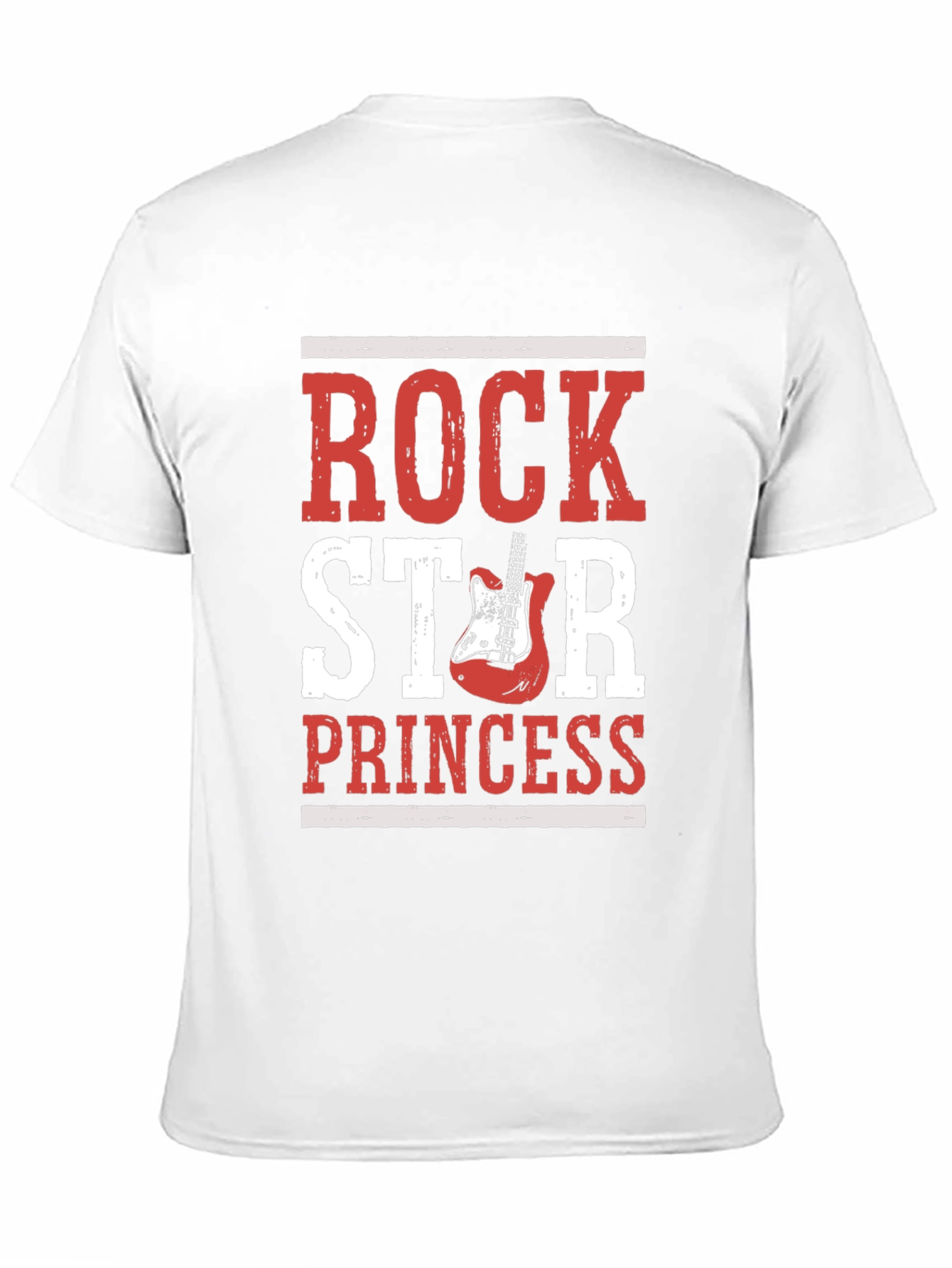 Rock Star Princess Graphic T-Shirt - Black