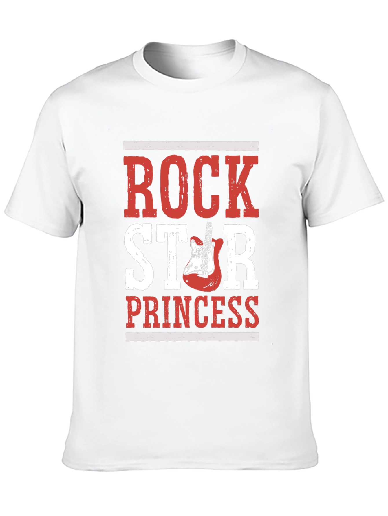 Rock Star Princess Graphic T-Shirt - Black